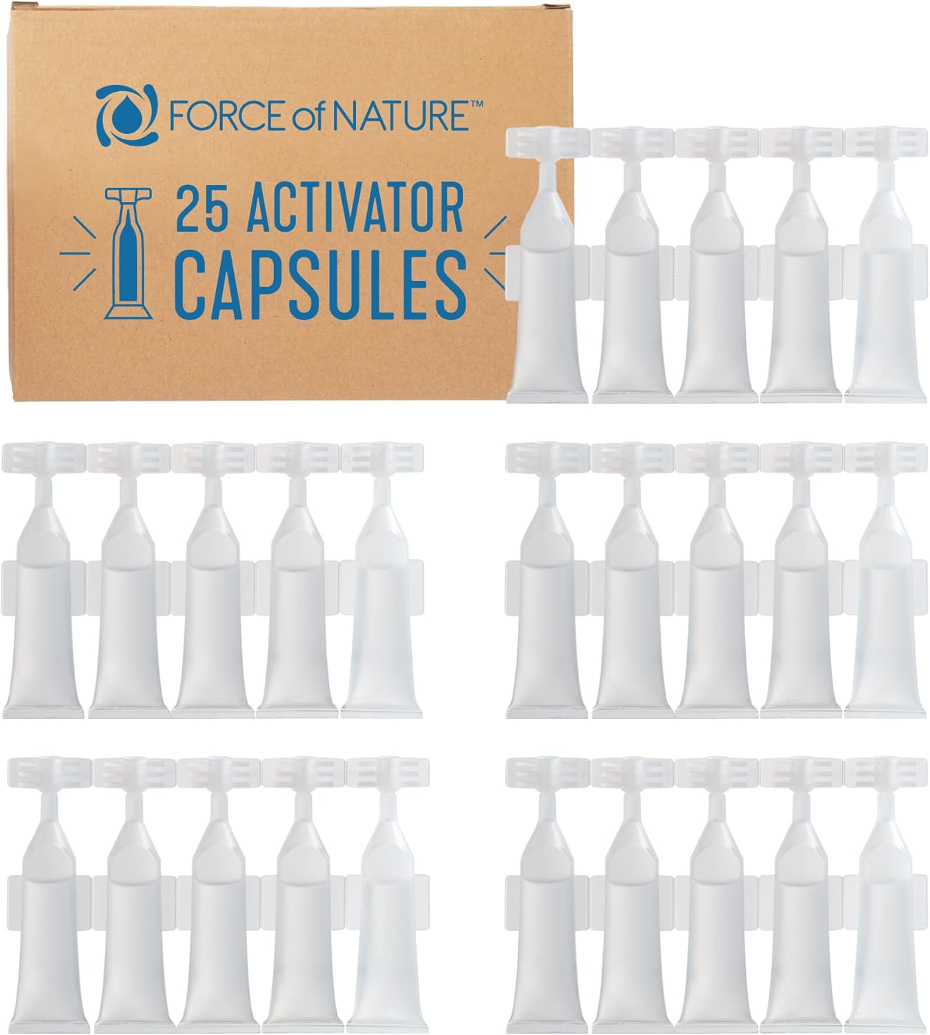Force-of-Nature-Activator-Capsules---Concentrate-Refill-for-Eco-Friendly,-All-Purpose-Disinfectant-Cleaning-Spray---1250