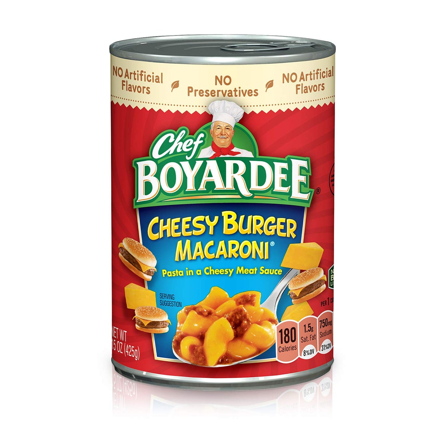 Chef-Boyardee-Cheesy-Burger-Macaroni,-Canned-2138