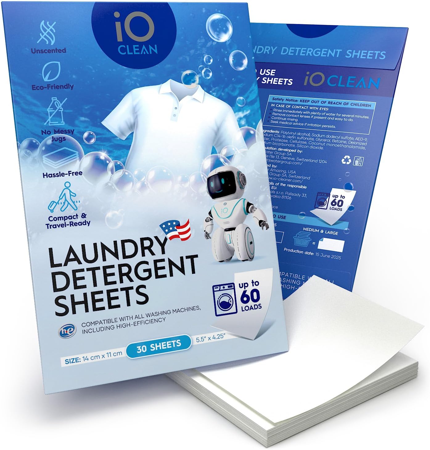 iO-CLEAN-Laundry-Detergent-Sheets-Unscented,-30-Count-–-Hypoallergenic-Laundry-Soap-766