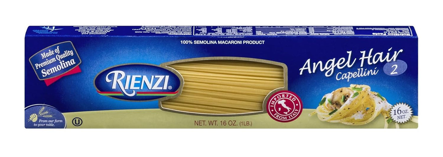 Rienzi-Imported-Italian-Pasta,-#2-Angel-Hair,-16-365