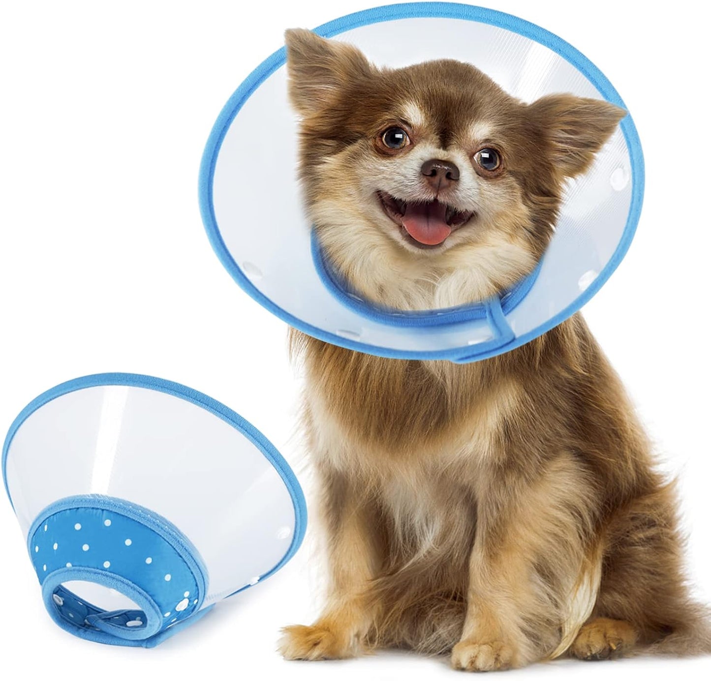 Vivifying-Dog-Cones-for-Small-Dogs,-Adjustable-8-9.6-Inches-Soft-Lightweight-Elizabethan-Collar-789