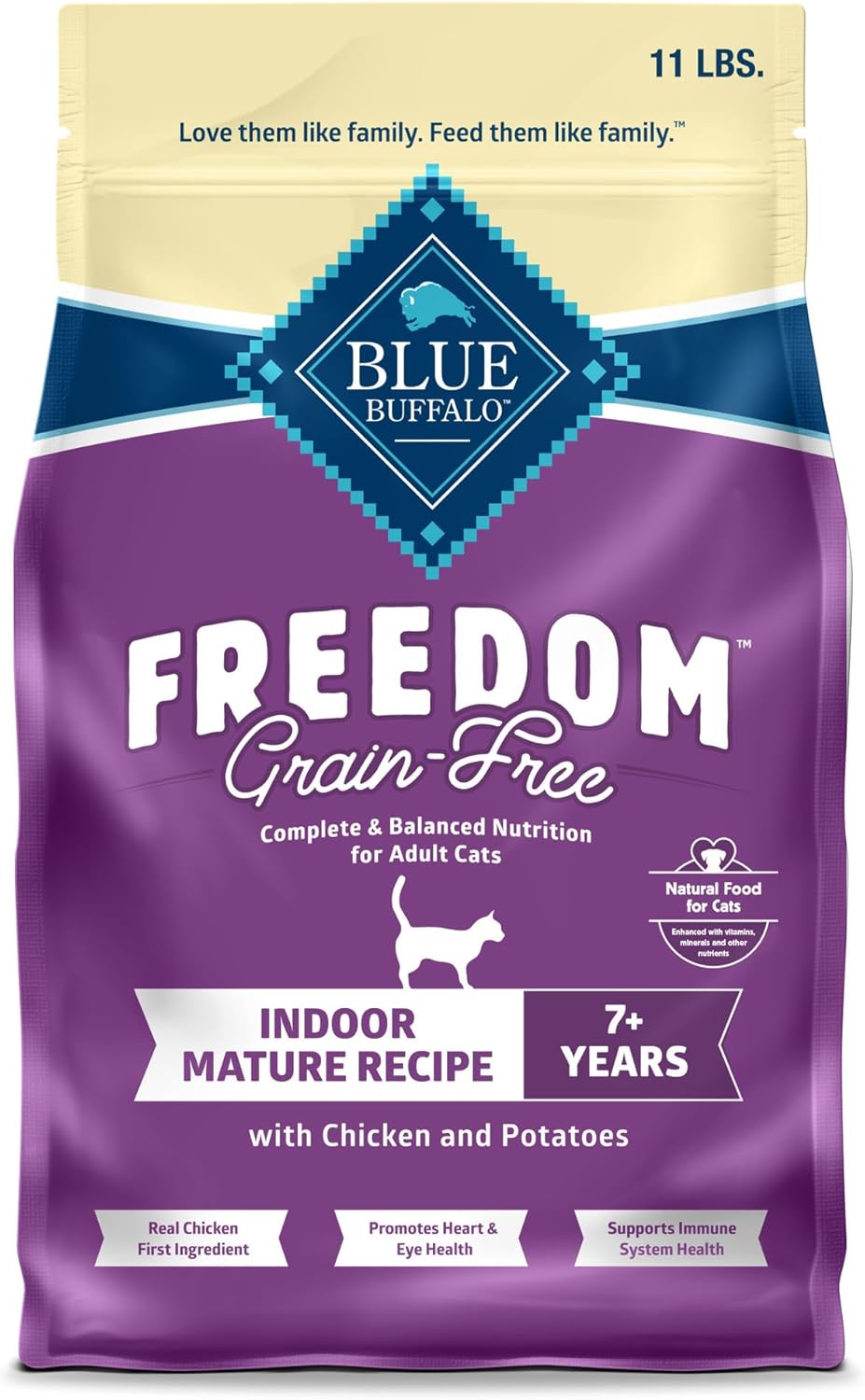 Blue-Buffalo-Freedom-Grain-Free-Dry-Cat-Food-for-Mature-Cats,-Complete-&-Balanced-1093