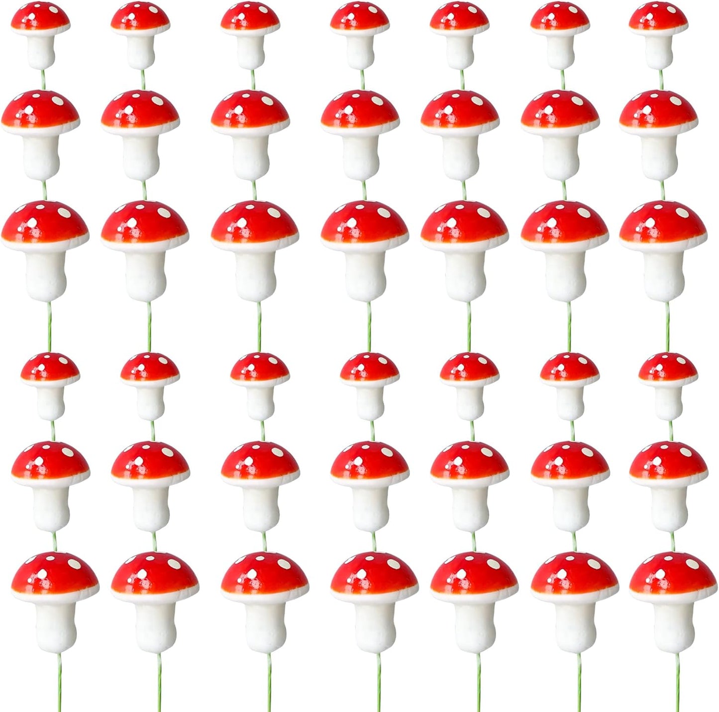 Gyufise-30Pcs-Mushroom-Cake-Decorations-Red-Mini-Mushroom-Toothpicks-Mushroom-Cupcake-Toppers-Cake-for-1706