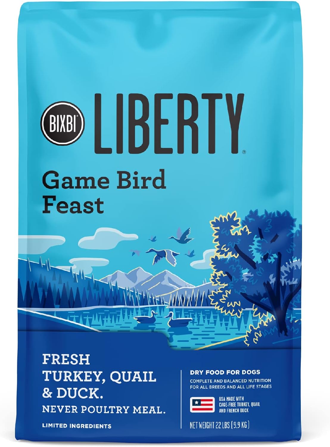 BIXBI-Liberty-Ancient-Grains-Dry-Dog-Food,-Game-Bird-Feast-Recipe-–-Fresh-1210