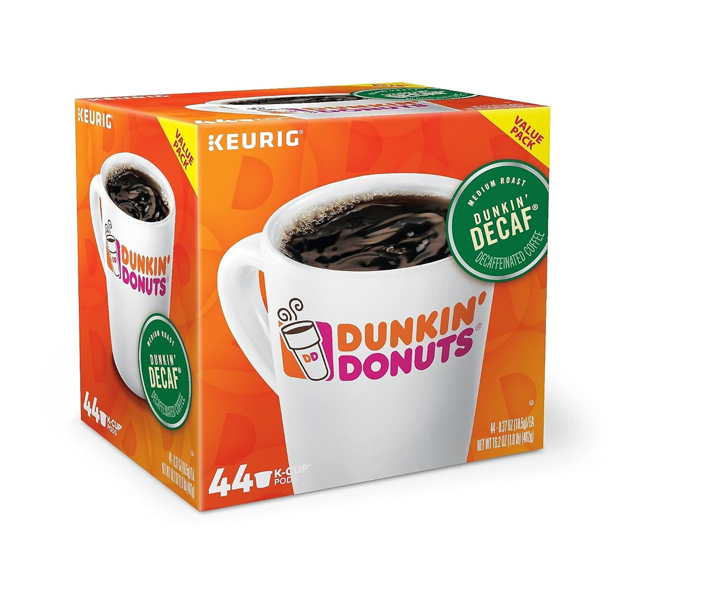 Dunkin'-Donuts-Decaf-Keurig®-Single-Serve-K-Cup®-Pods,-3760