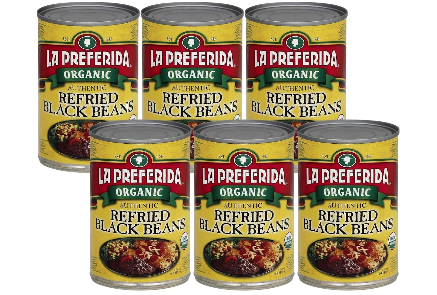 La-Preferida-Organic-Refried-Black-Beans,-398