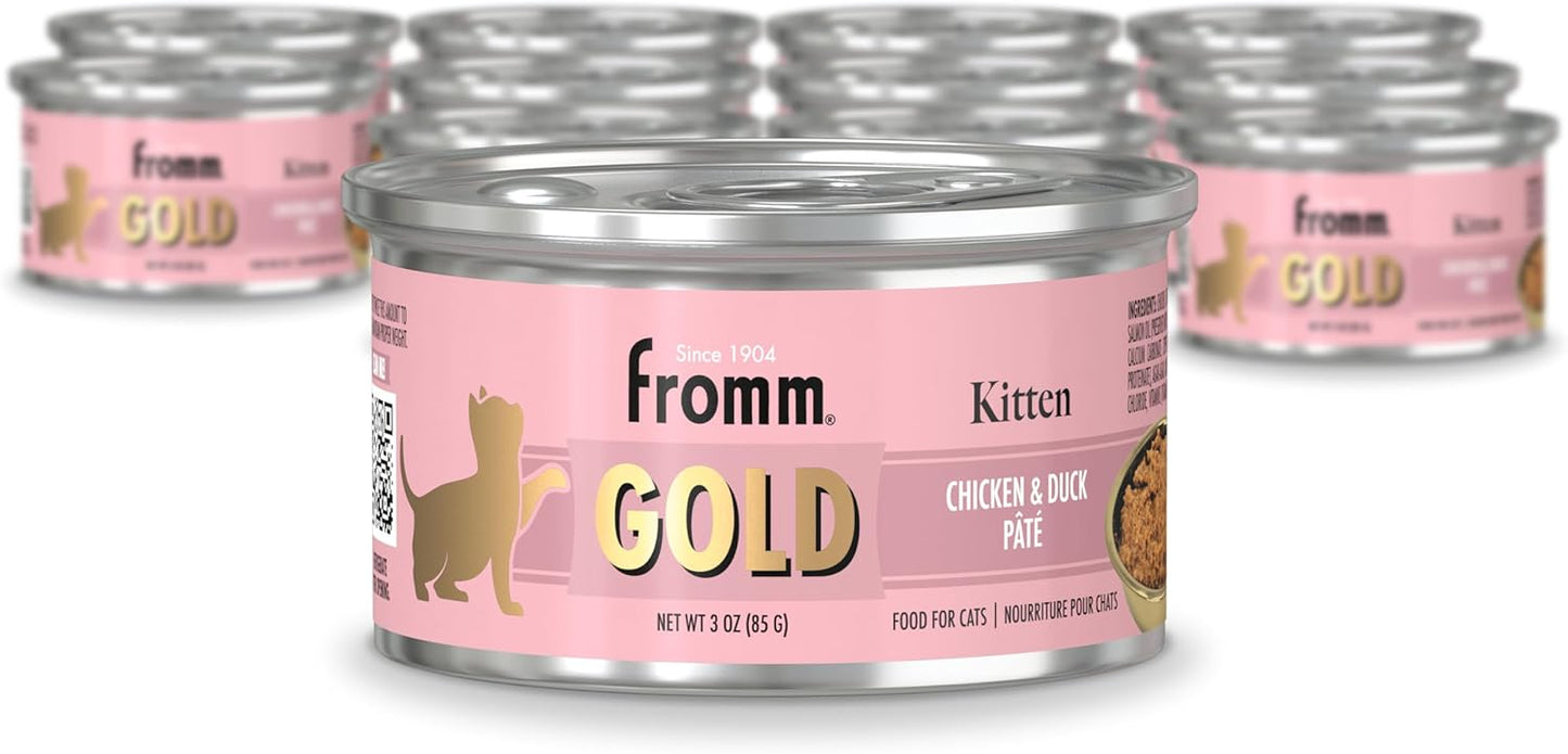 Fromm-Kitten-Gold-Chicken-&-Duck-Pate-Cat-Food---Premium-Cat---Recipe552