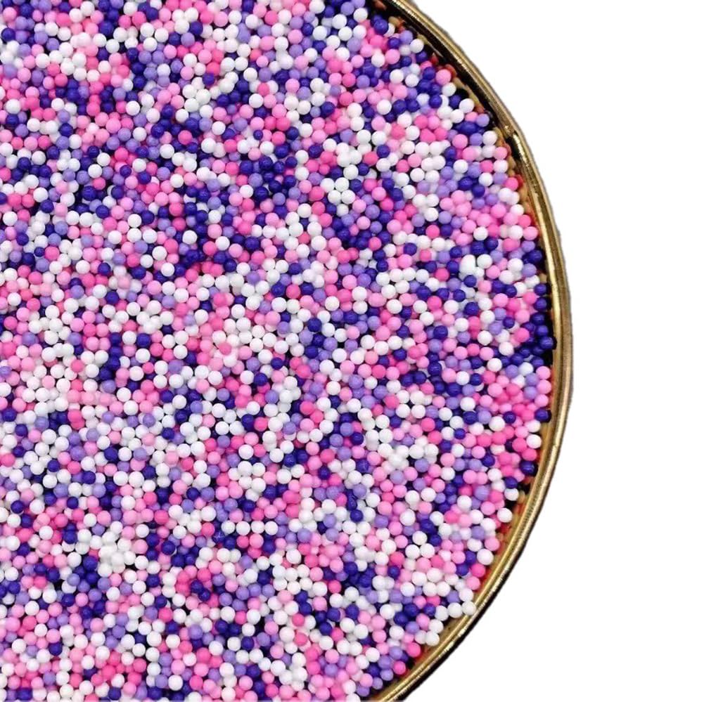 Nonpareils-Sprinkles-130g/4.6oz,-White-Pink-Purple-Edible-Pearl-Sprinkles-for-Cake-Decorations,-Ice-Cooki-23