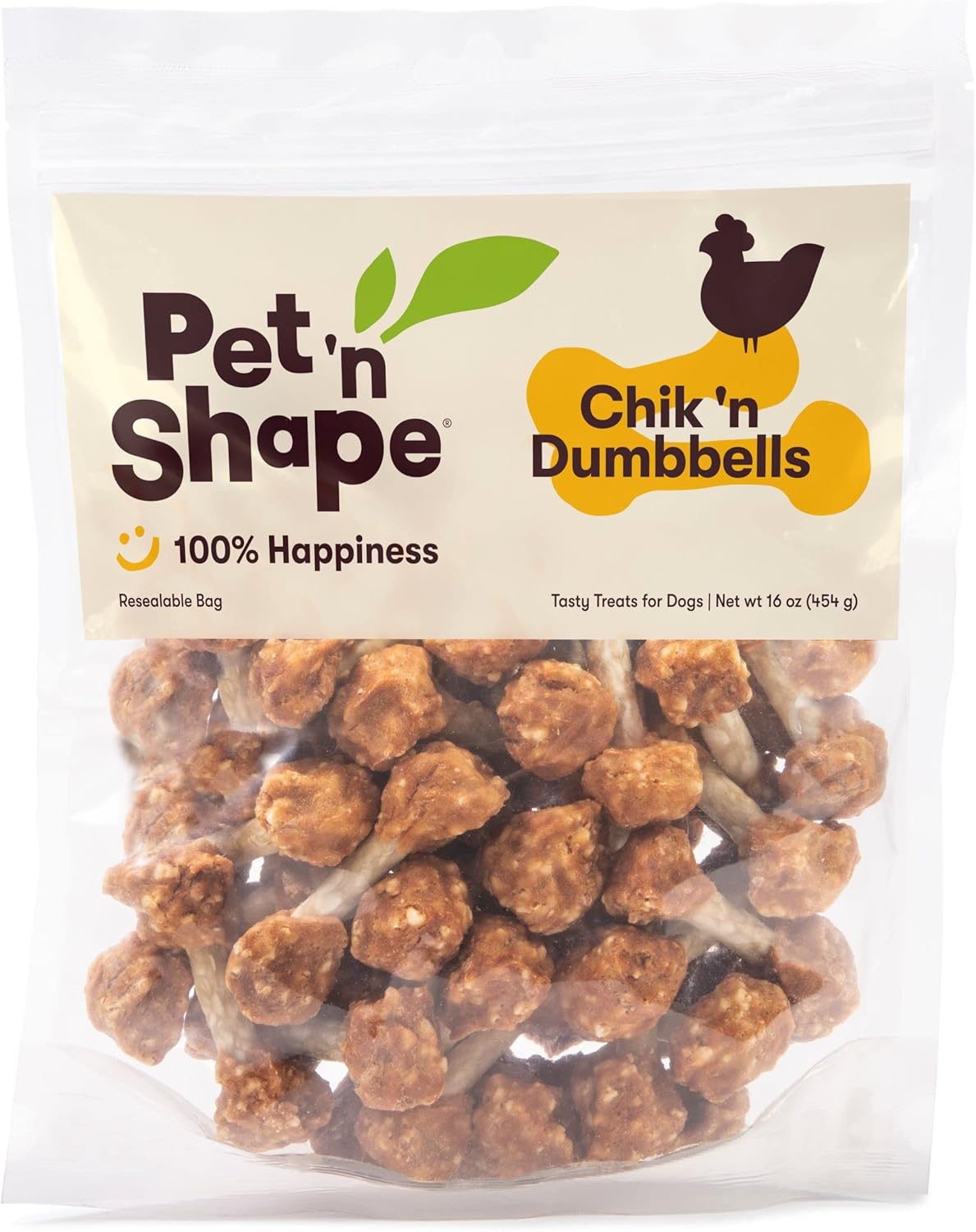 Chik-'n-Rice-Dumbbells---Natural-Dog-Treats,-3994