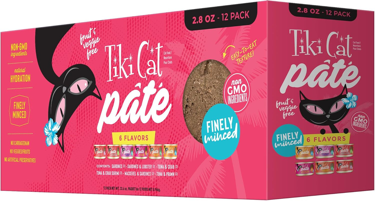 Tiki-Cat-Grill-Pâté-Variety-Pack,-Combinations-of-2404