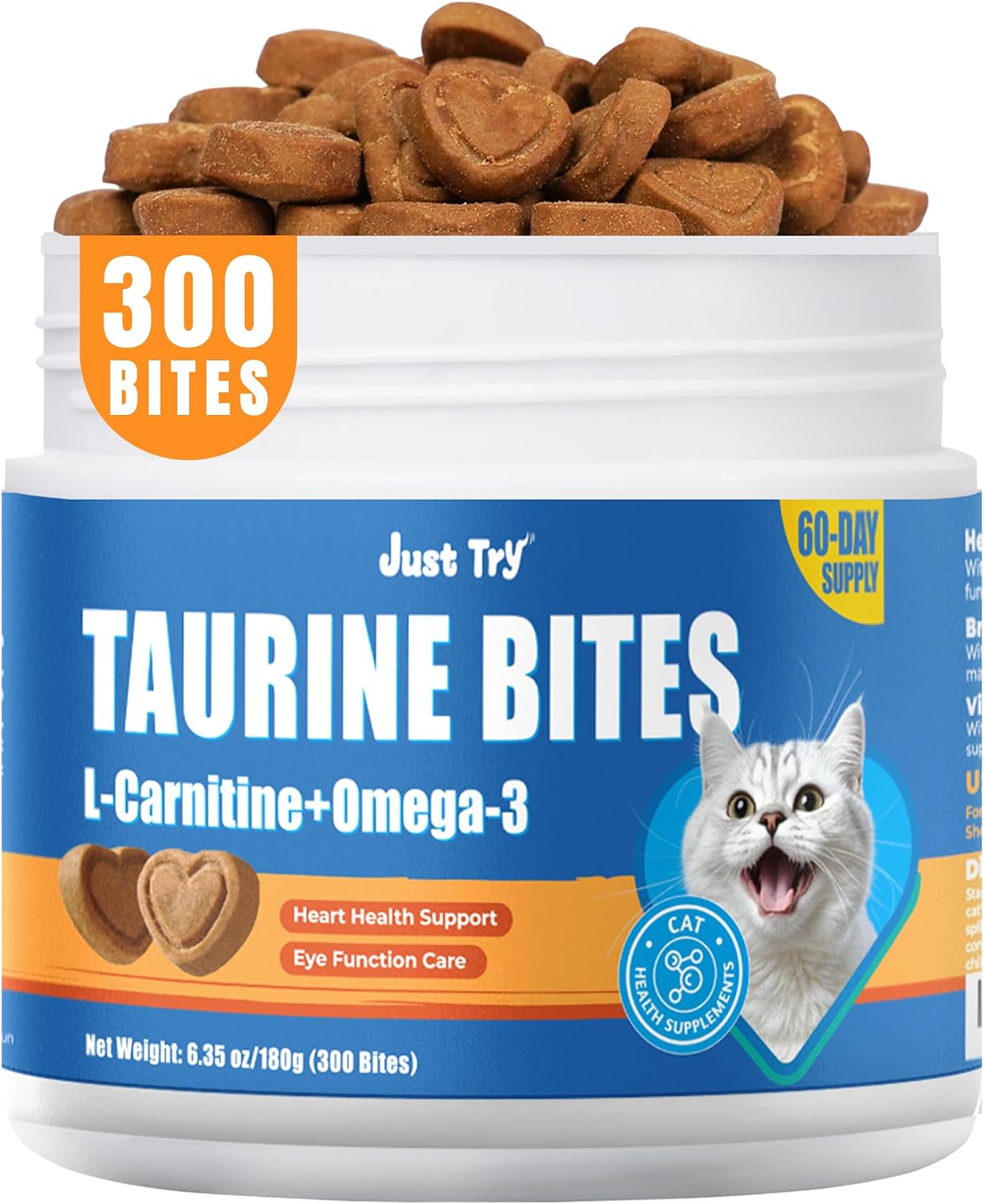 6.35-oz-Cat-Taurine-Bites---Taurine-for-Cats-with-L-Carnitine,-Omega-3-1430