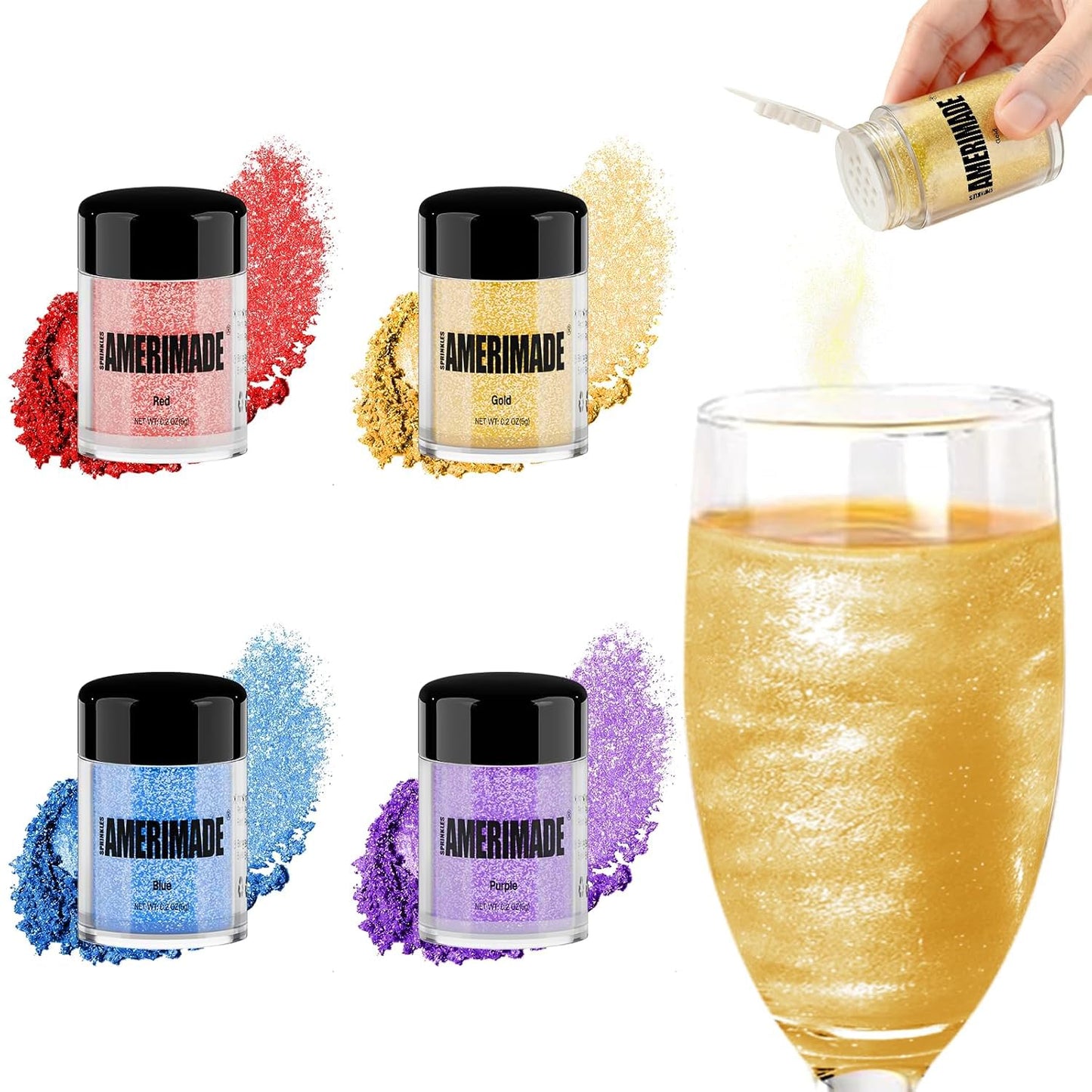AmeriMade-Edible-Glitter-Set,-4-Colors-Edible-Glitter-for-Drinks,-Luster-Dust-Powder-Baking-1974