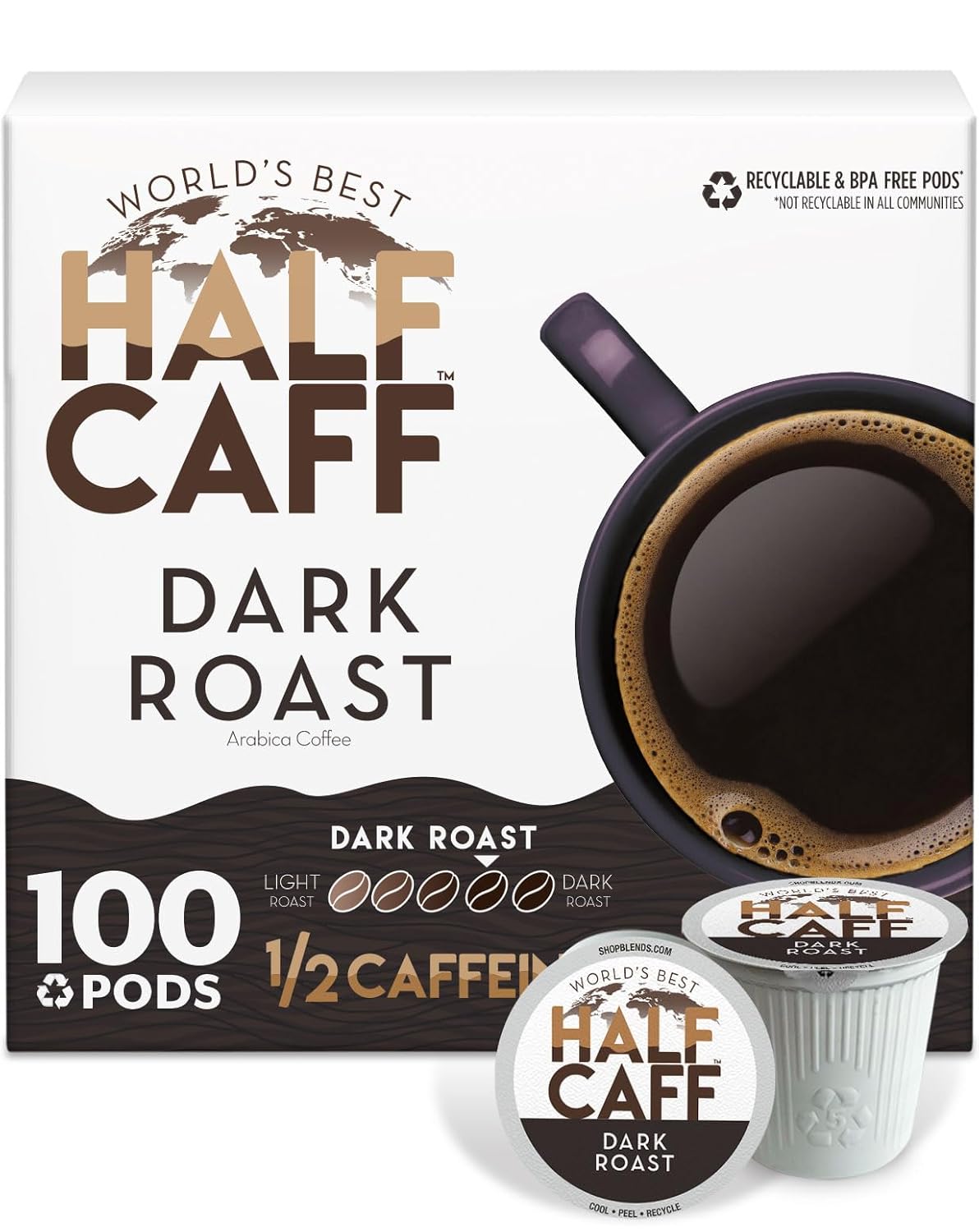 World's-Best-Half-Caff-Cápsulas-de-café-tostado-oscuro,-100-unidades,-reciclables3182