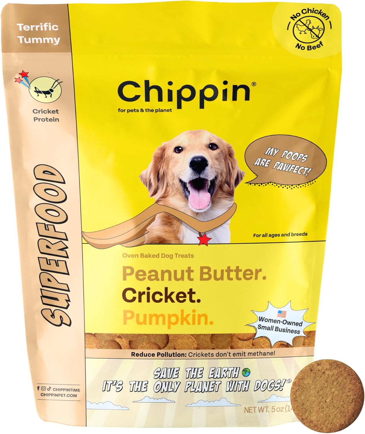 Peanut-Butter-Pumpkin-Dog-Treats-(5oz,-1-Pack)-|-1302