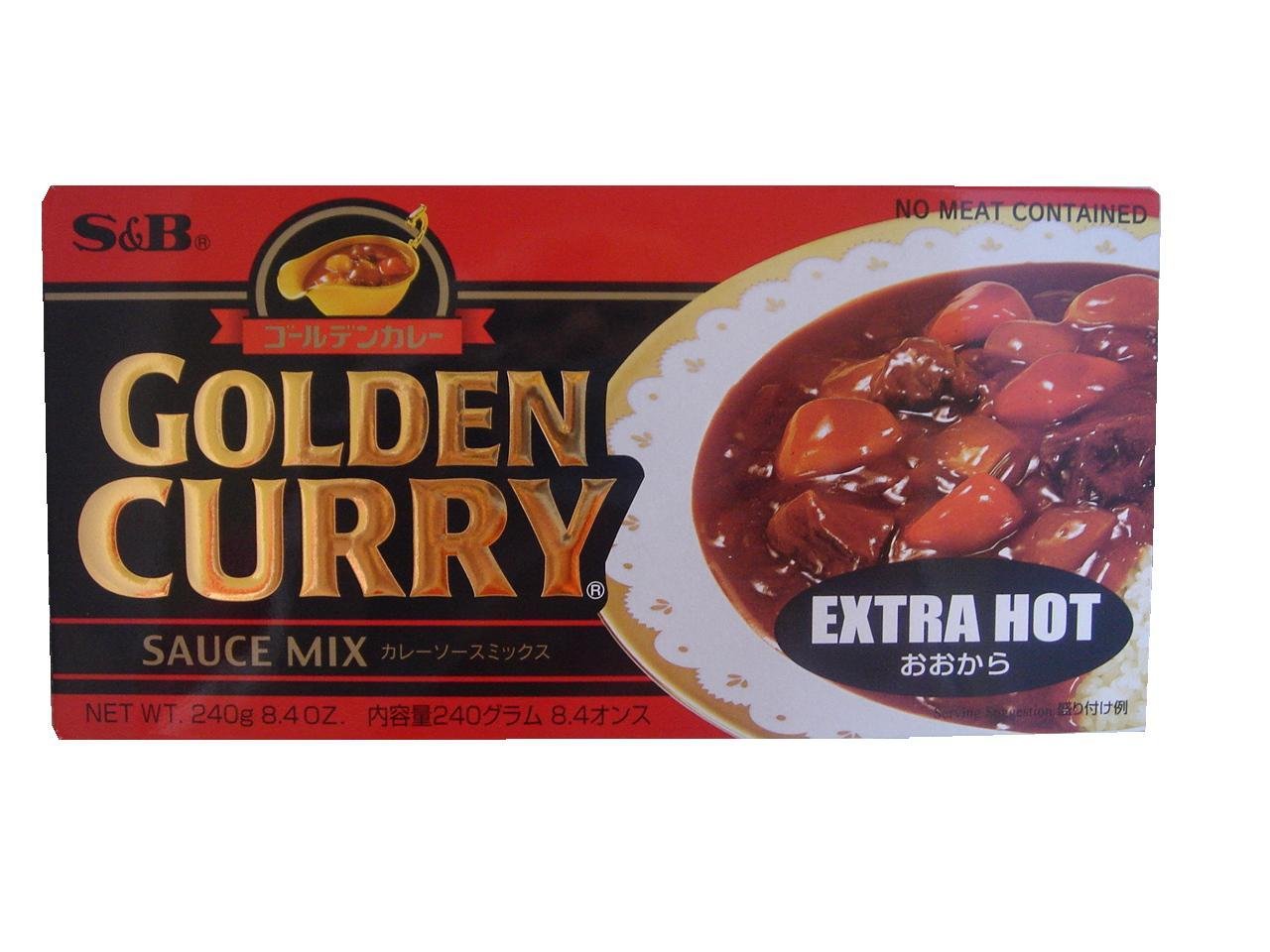 S&B-Golden-Curry-Sauce-Mix-Extra-Hot,-8.4-Ounce-(Pack-of-5)-1701