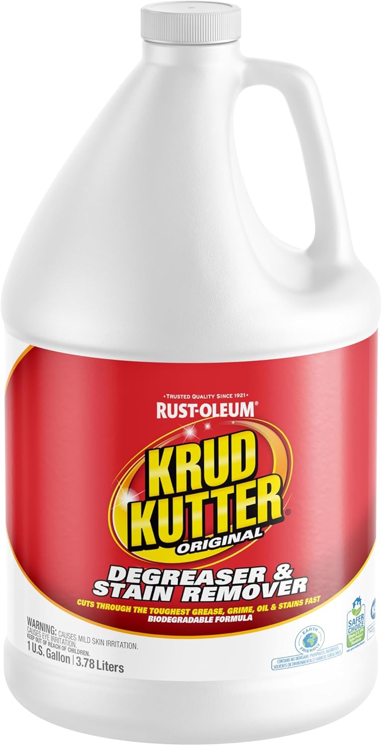 Krud-Kutter-Original-Concentrated-Cleaner-Degreaser,-1-Gallon,-Heavy-Duty-Multi-Surface-Cleaner-for-Grease,-1270