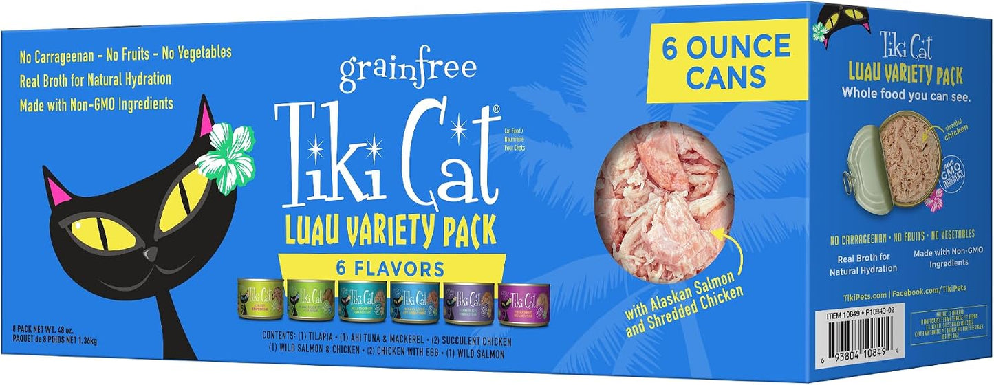 Tiki-Cat-Luau-Wet-Cat-Food,-Variety-Pack,-6-oz.-Cans-(8-Count)-1604