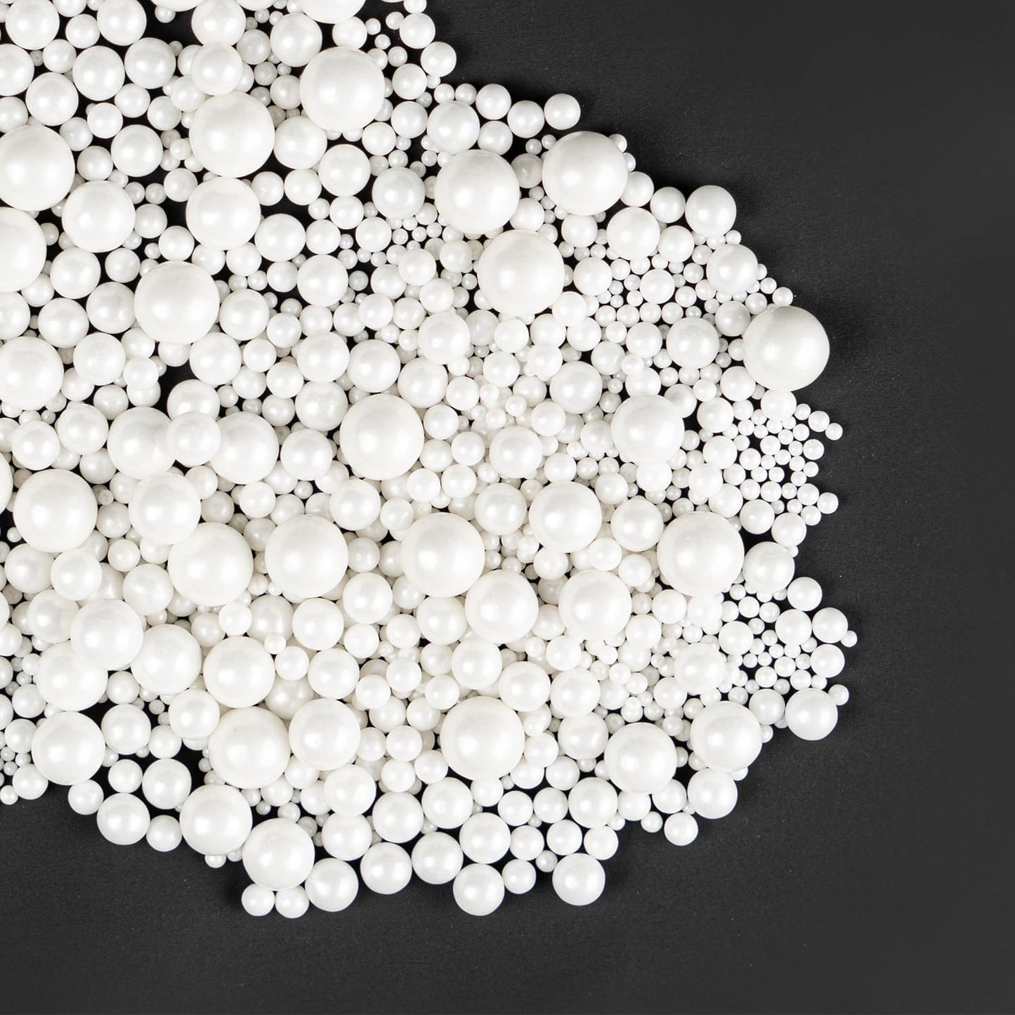 Edible-White-Pearl-Sugar-Sprinkles,-130g/4.58oz,-Candy-4403