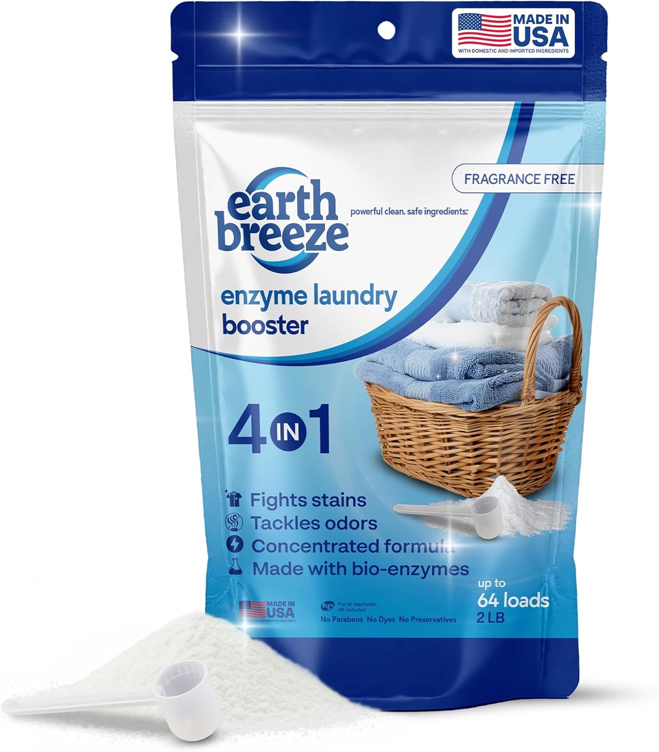 Earth-Breeze-Enzyme-Laundry-Booster-Powder-–-2lbs-(64-Loads)---Powerful-922