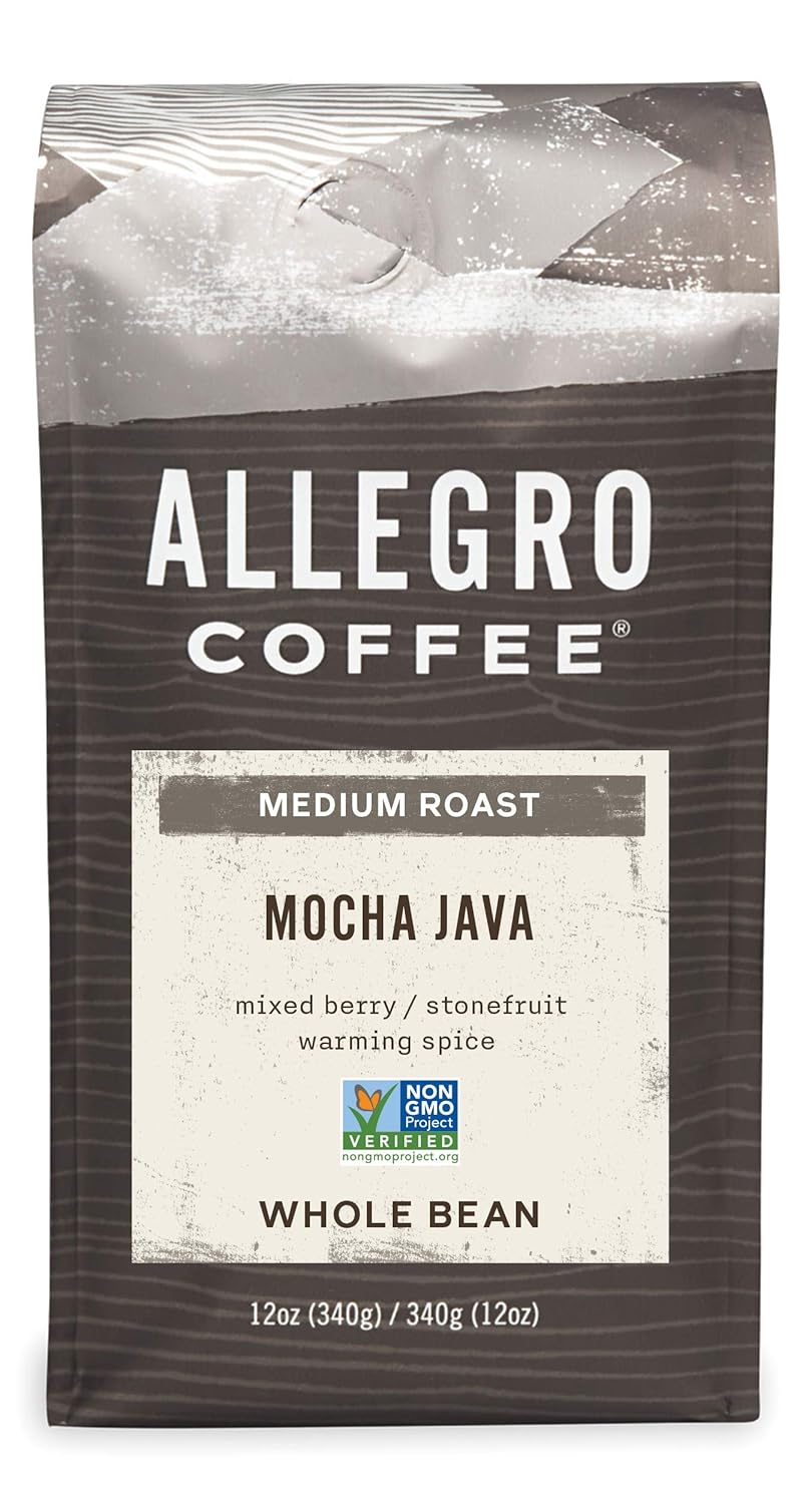 Allegro-Coffee-Café-de-grano-entero-Mocha-Java,-12-onzas----2358