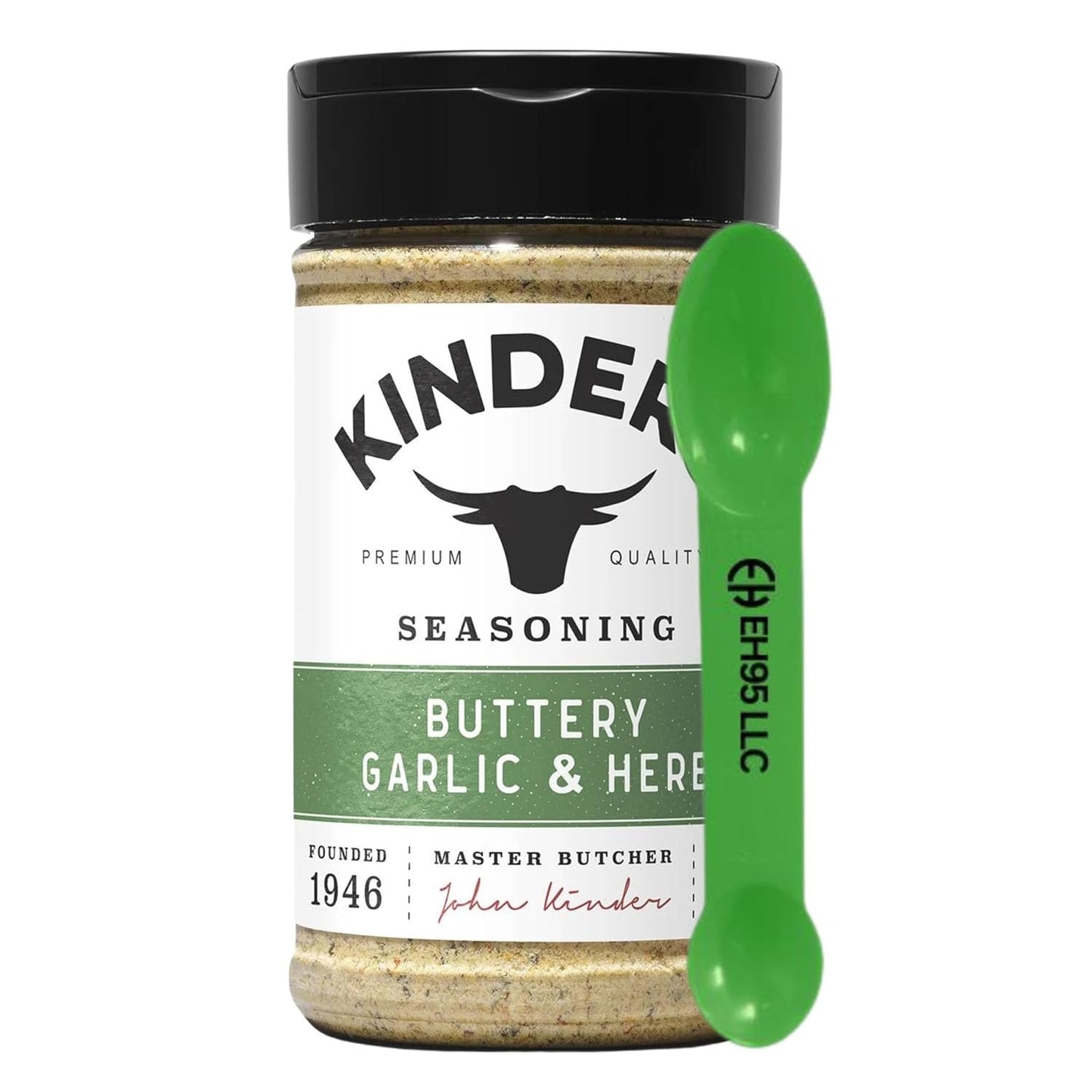 Kinders---Condimento-de-ajo-y-hierbas-con-mantequilla,-5-cuchara-1985