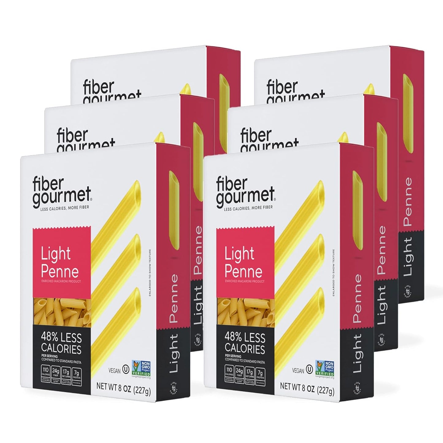Fiber-Gourmet-Light-Penne-Low-Net-Carb-Pasta---Fiber,-955