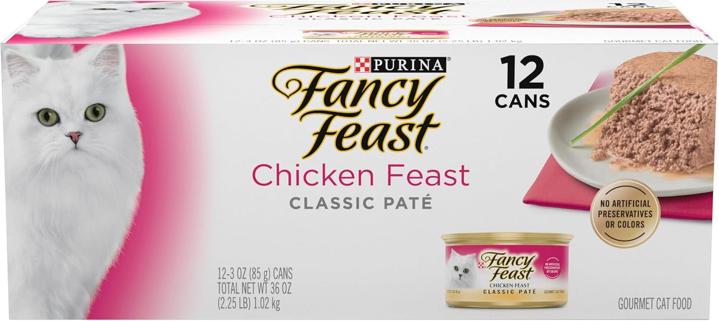 Fancy-Feast-Chicken-Feast-Classic-Pate-Collection-Grain-Free-Wet-Cat-Multi-Pack-(2-of1620