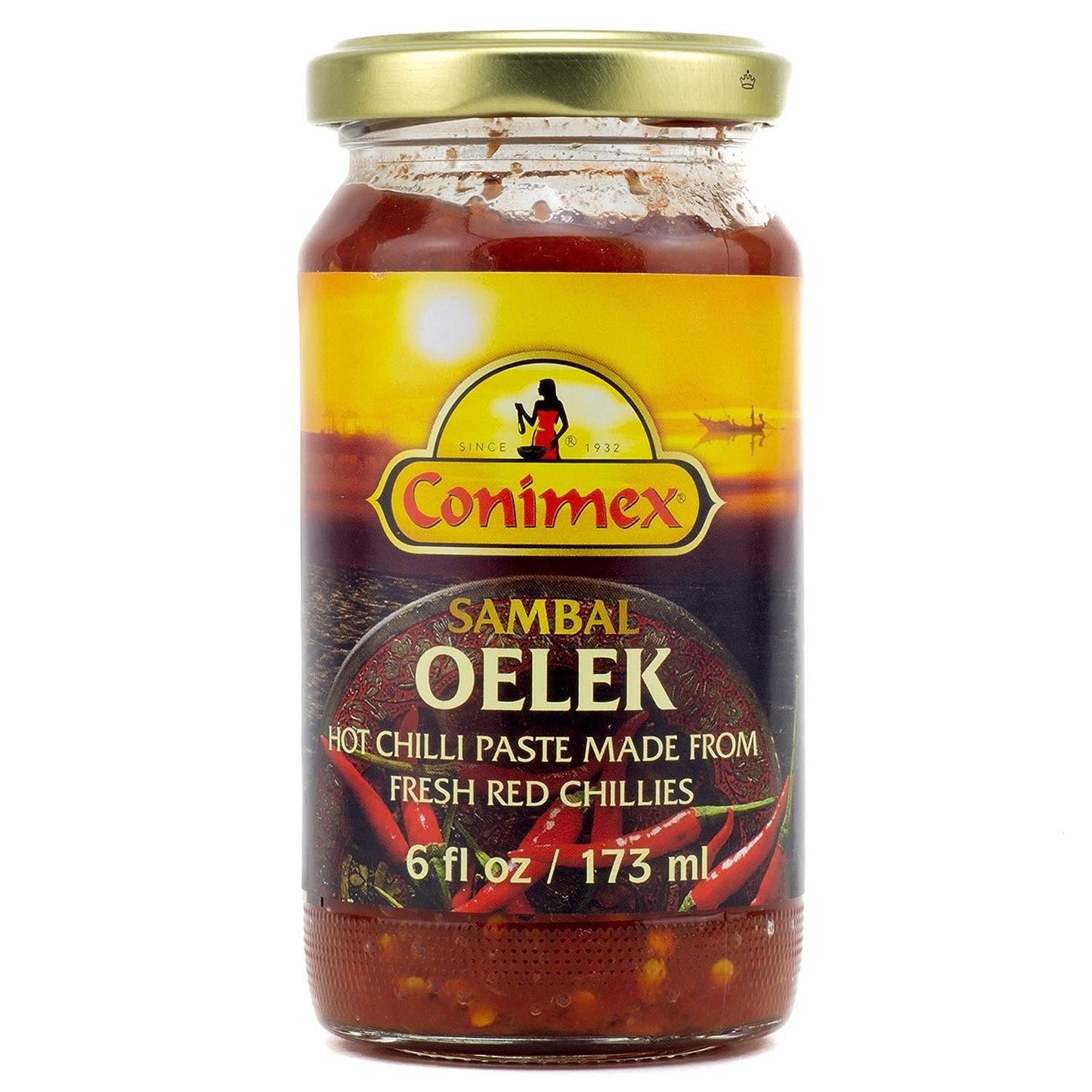 Conimex-Sambal-Oelek-(Hot-Chilli-Paste)-(6-oz)---------837