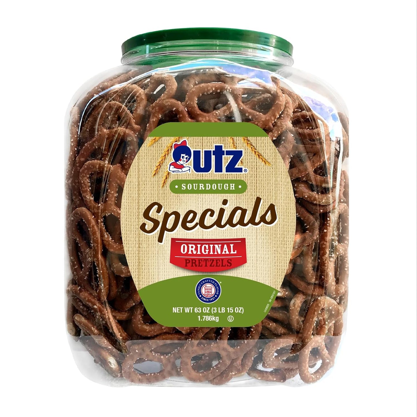 Utz-Sourdough-Specials-Pretzels,-Original,-63-oz.-Barrel,-Classic-Pretzel-Knot--with-Rich-Sourdough-Resealable-1736