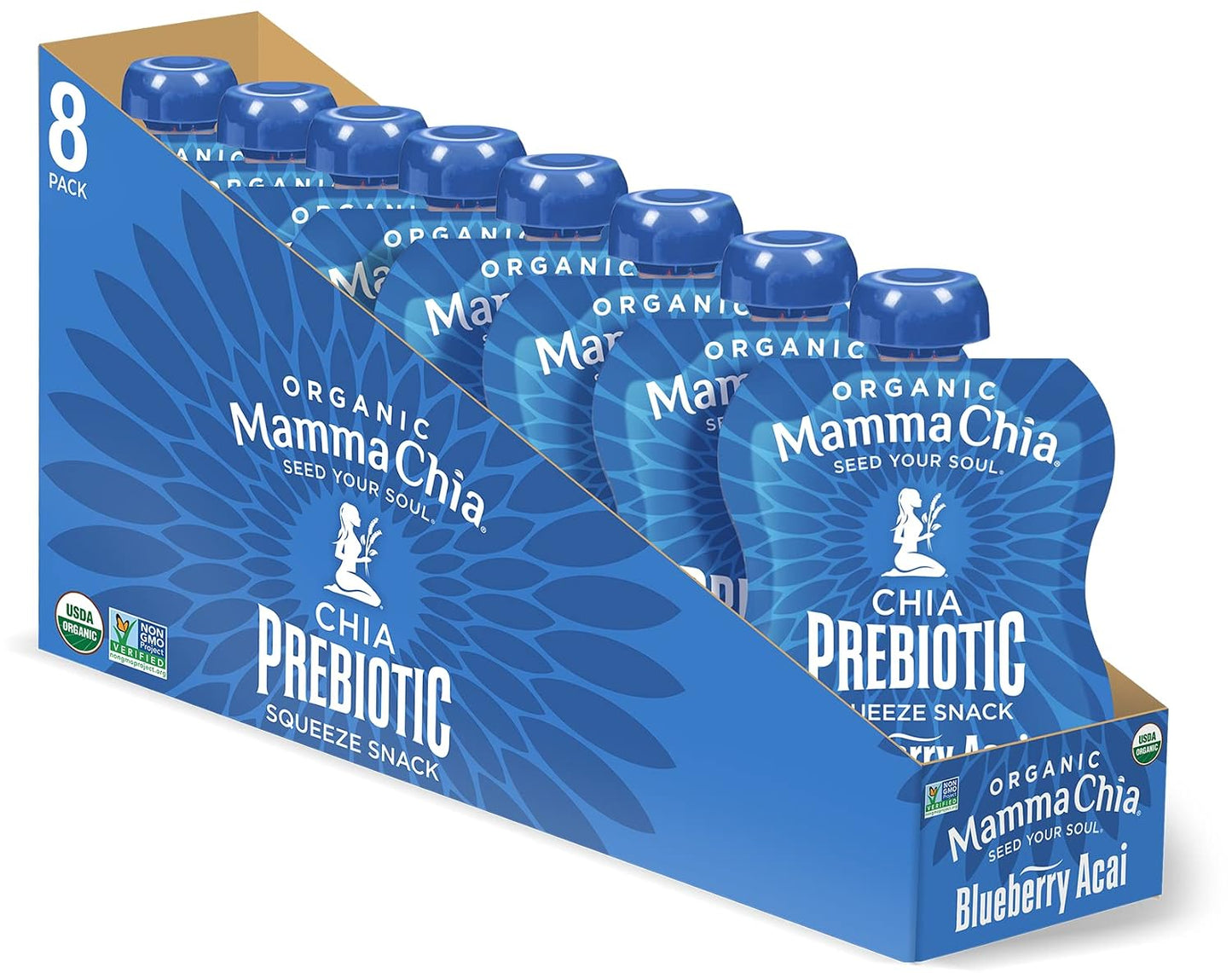 Mamma-Chia-Organic-Prebiotic-Squeeze-Snack,-Blueberry-Acai,--16-3.5-Ounce,--Fiber-Rich-Prebiotic-Gut-USDA-1451