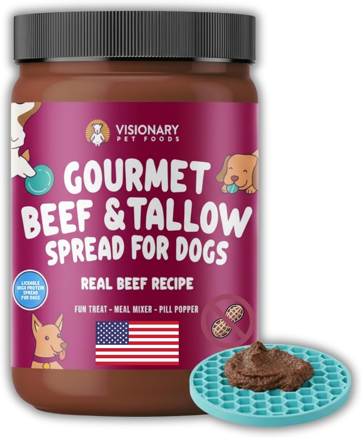 Visionary-Pet-Foods-Beef-Meat-Spread---Healthy-Dog-Treat---to-1338