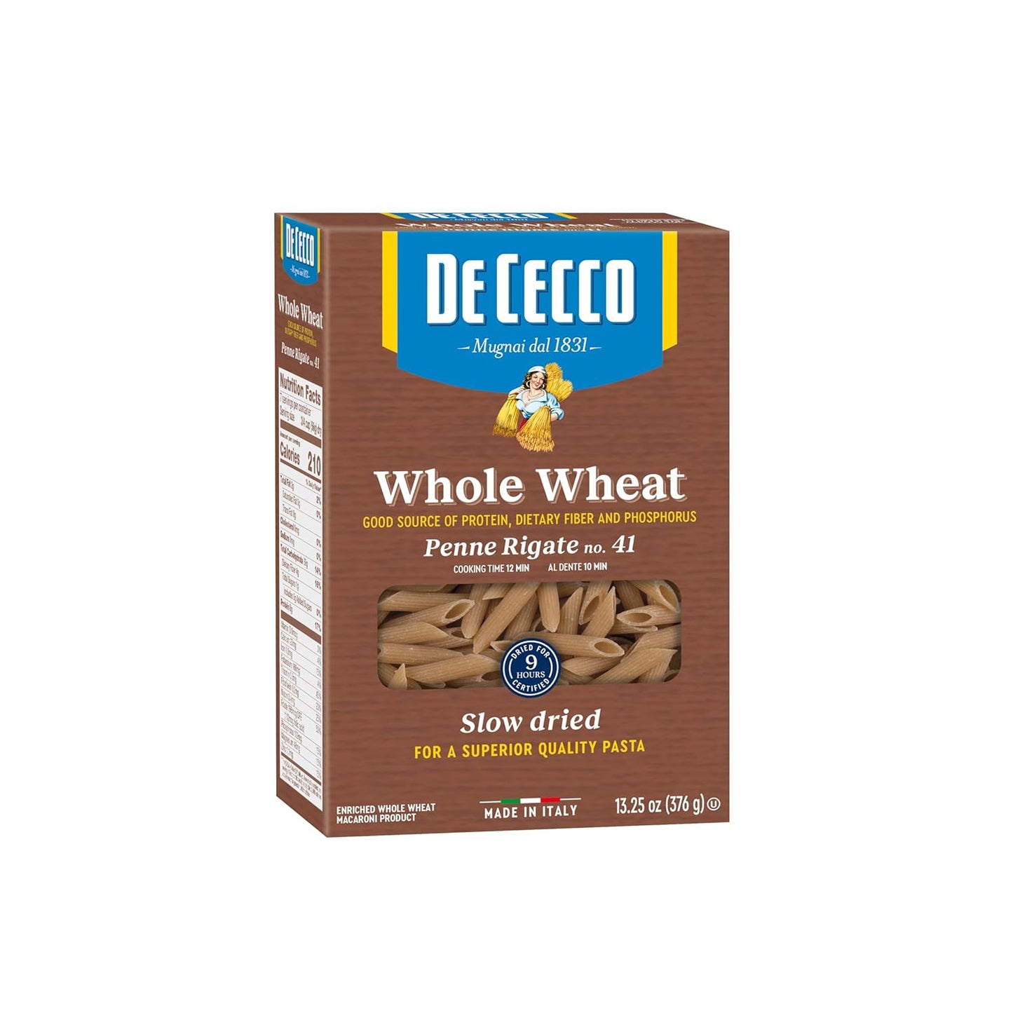 De-Cecco-Penne-Rigate-Whole-Wheat,-13.25-oz-----989