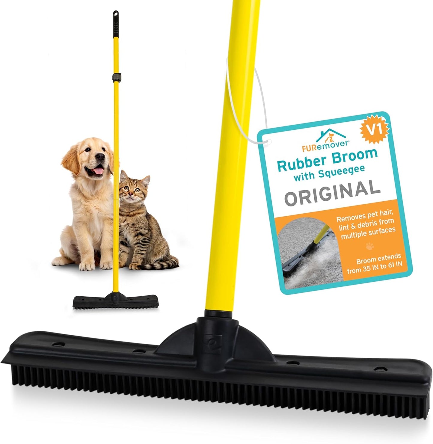 FURemover-Pet-Hair-Removal-Rubber-Broom,-61"-Telescopic-Handle-------------1364