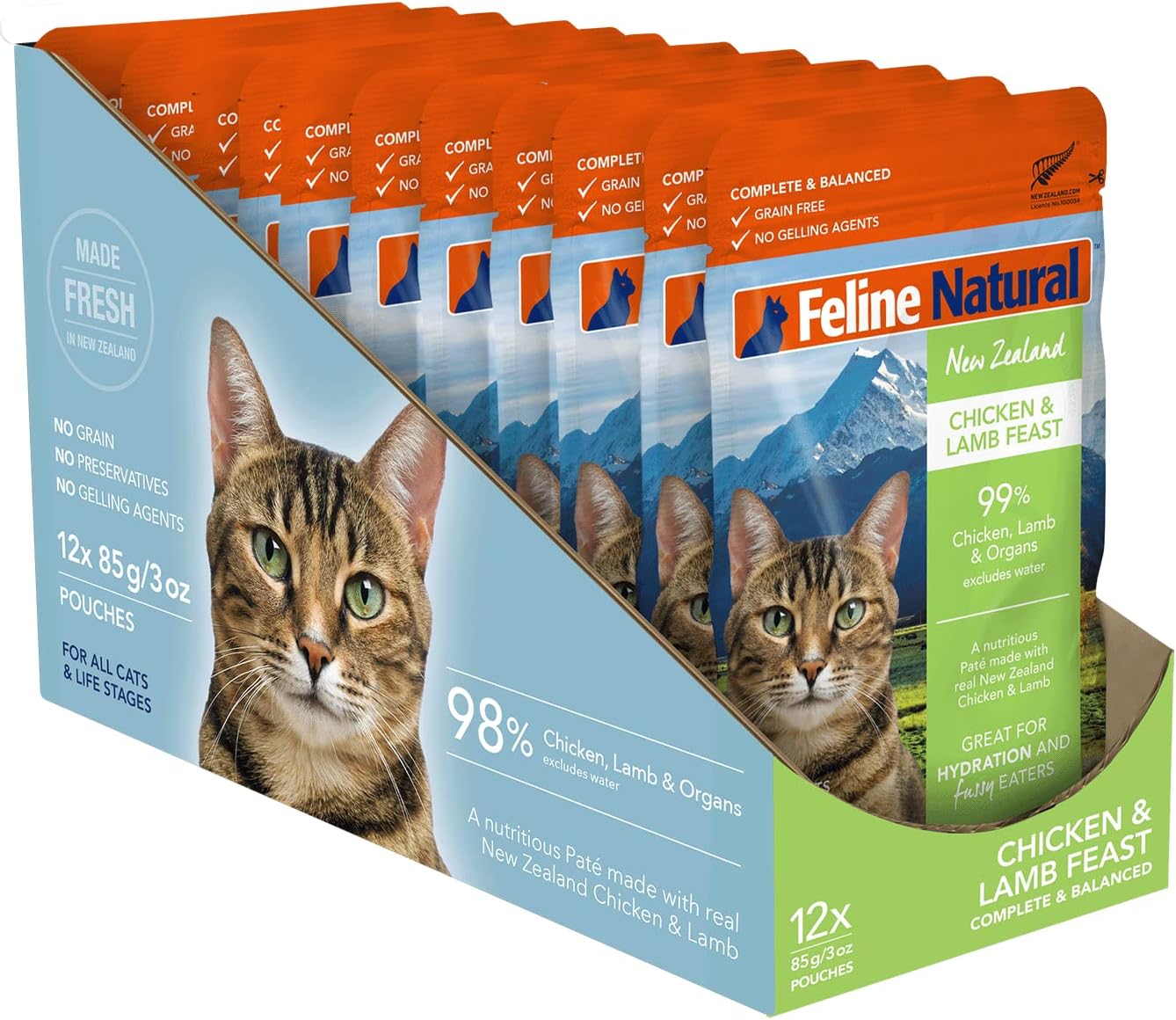 Feline-Natural-Wet-Cat-Food-Pate,-Chicken-&-1500