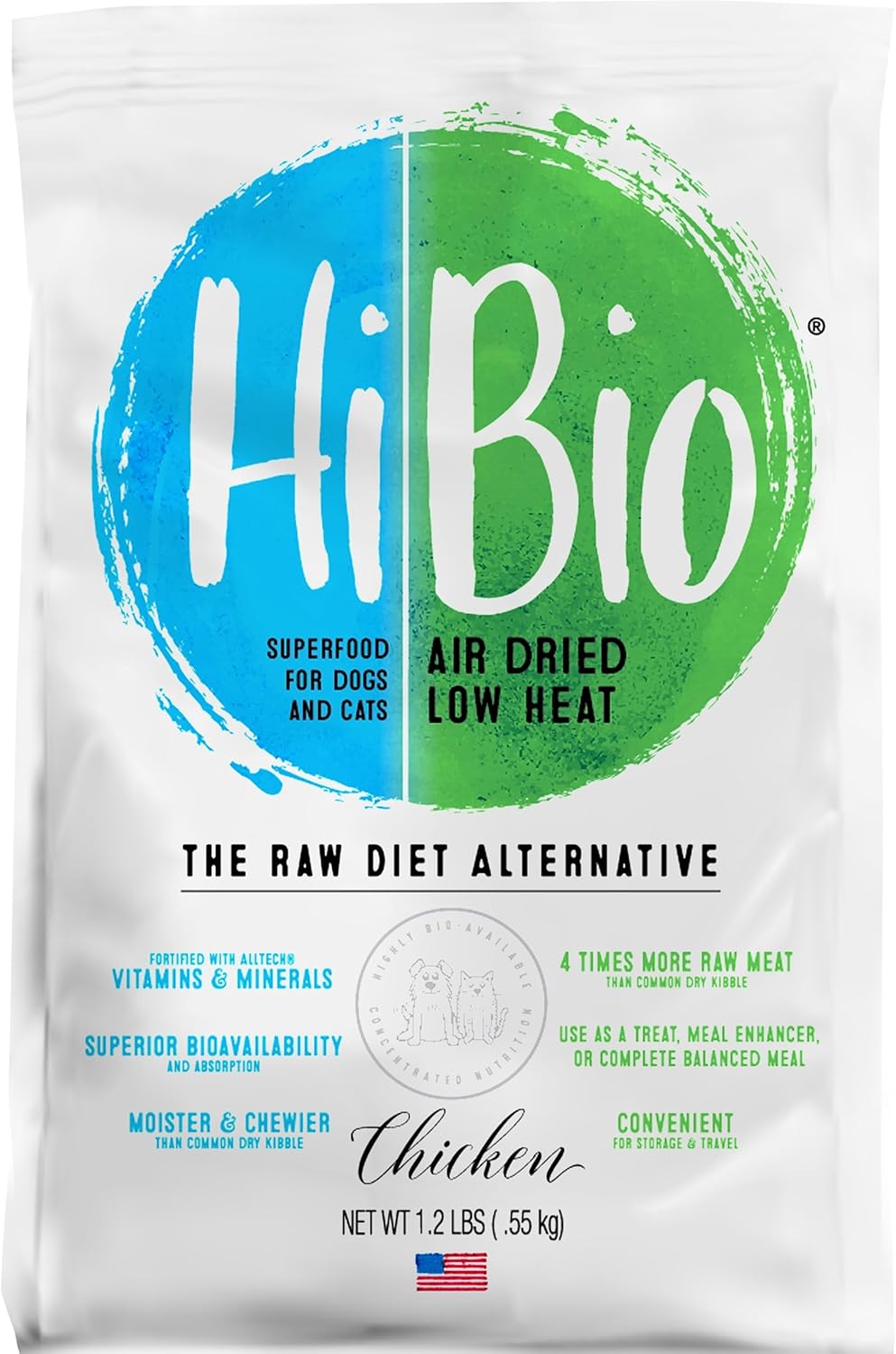 Evanger's-Pollo-secado-al-aire-para-perros-Hi-Bio-203