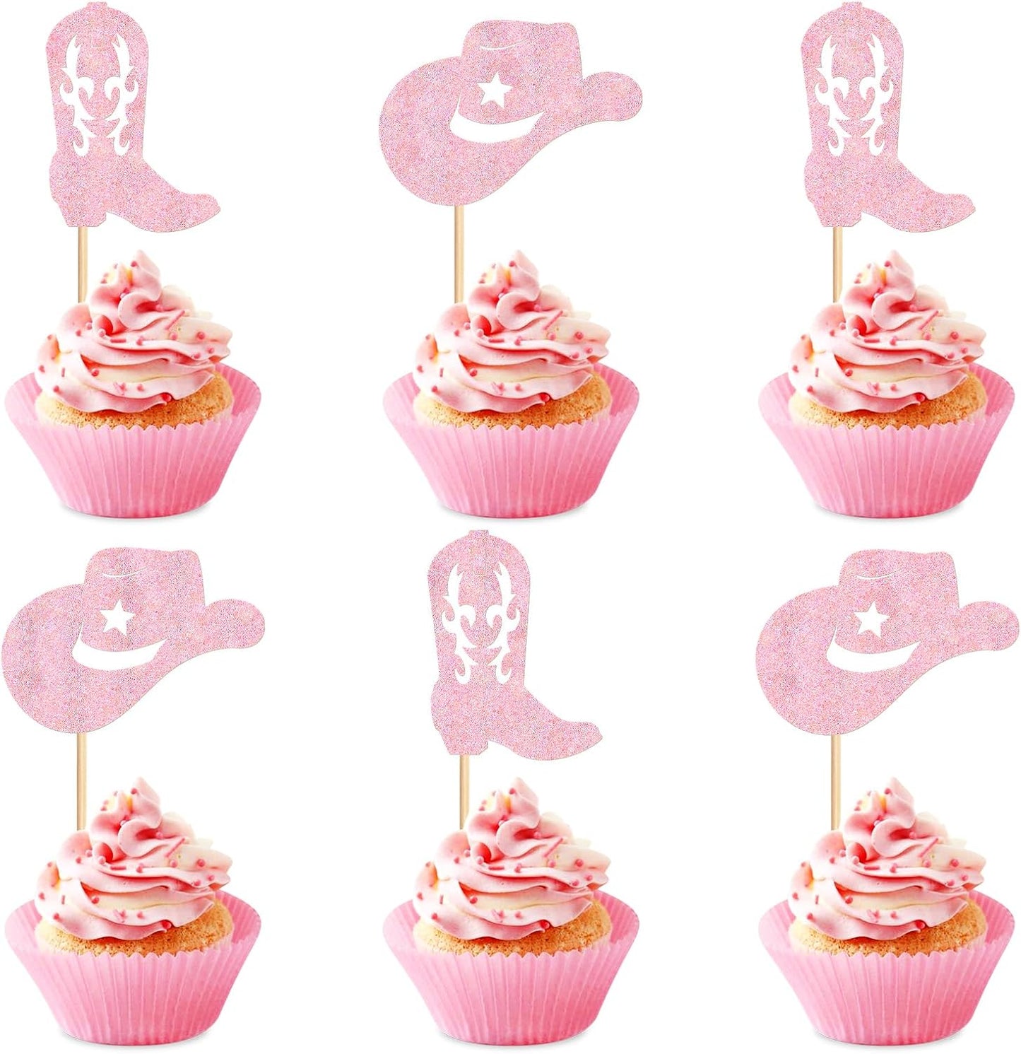 24PCS-Cowboy-Cupcake-Toppers-Riding-HorseShoe-Cowboy-42