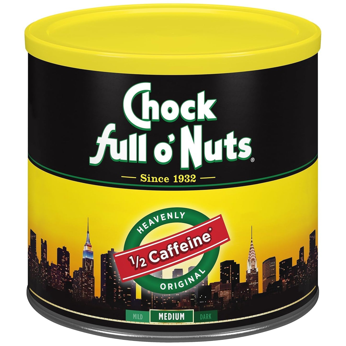 Chock-Full-o'Nuts---Café-molido-tostado,-tostado-medio------2890