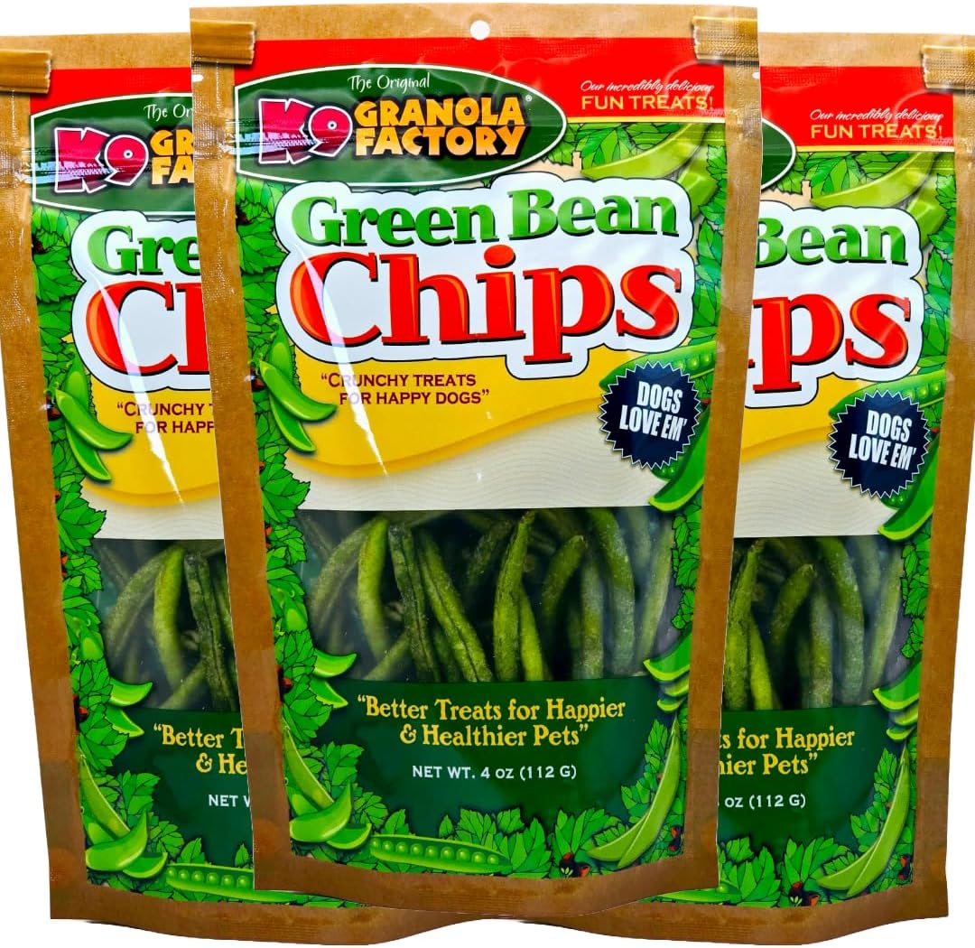 K9-Granola-Factory-Green-Bean-Chips-Dog-Treats-5oz-(Pack-of---320