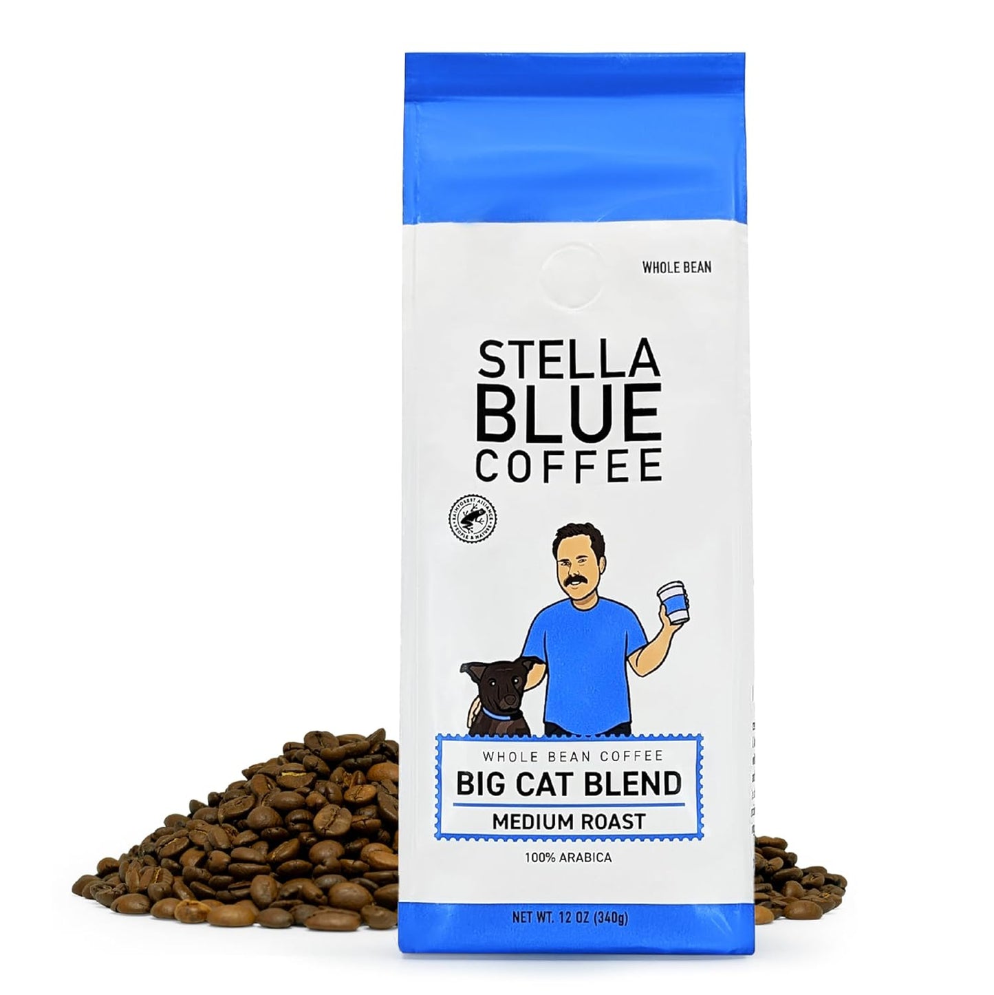 STELLA-BLUE-Café-de-grano-entero-fresco-|-Mezcla-de-gato-|2285