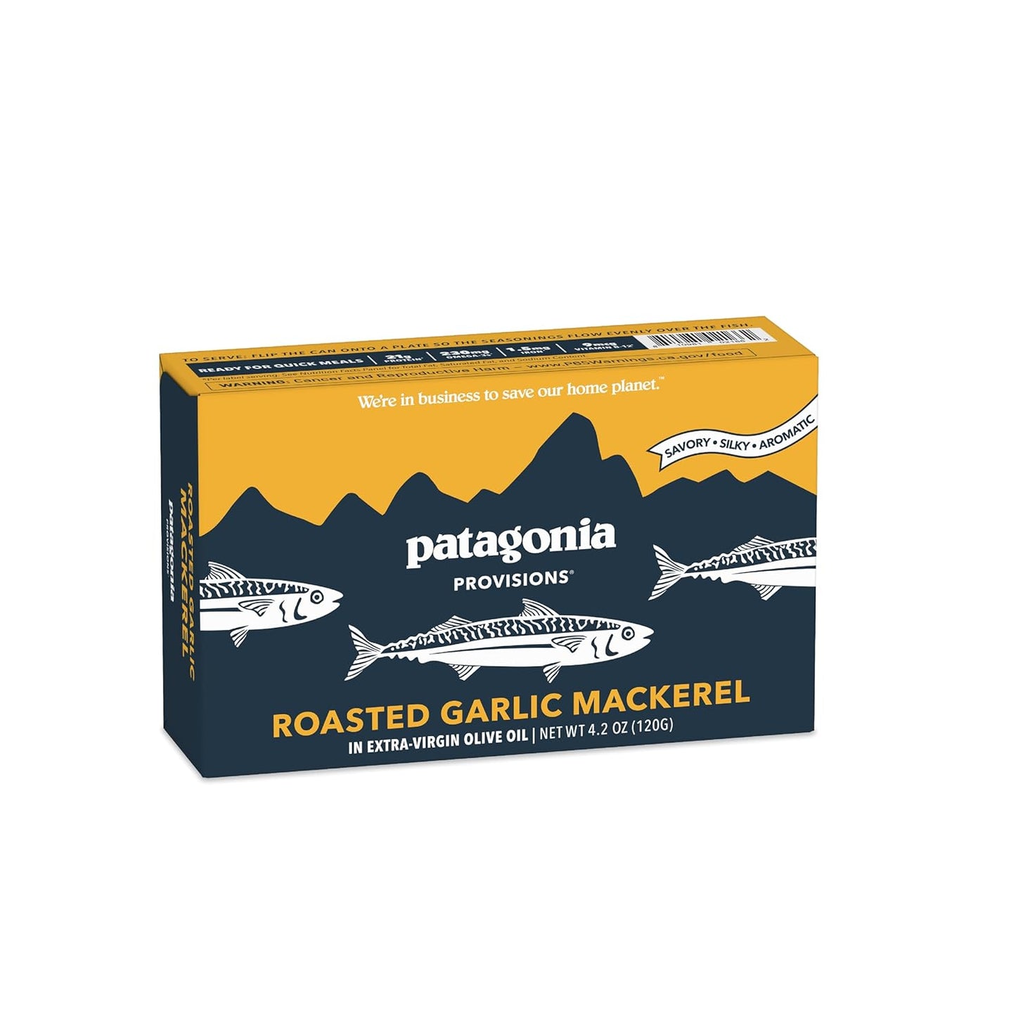 Patagonia-Provisions,-Aceite-de-oliva-de-ajo-asado-de-caballa,-4.2-onzas---1233