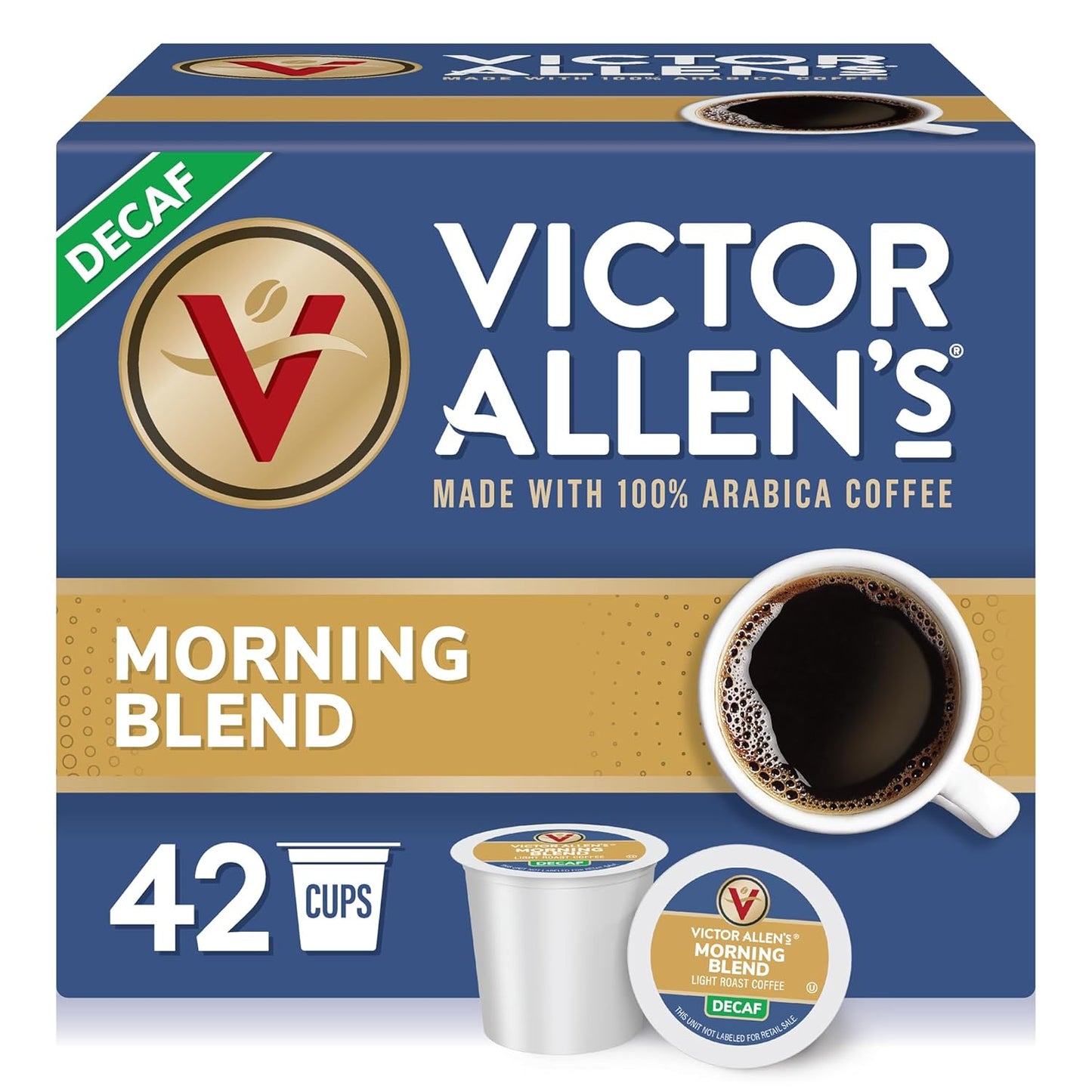 Victor-Allen's---Café-descafeinado-Decaf-Morning-Blend,-tostado-ligero,-42-cápsulas3113