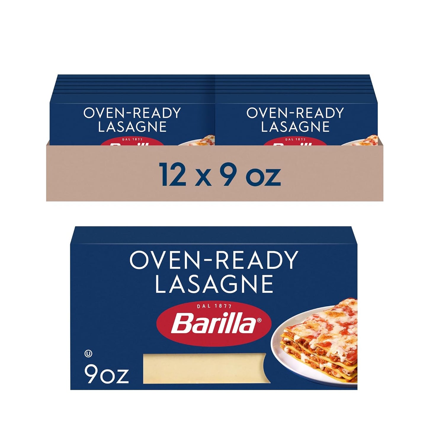Barilla-Oven-Ready-Lasagne,-9-oz.-Box-(Pack-of-1734
