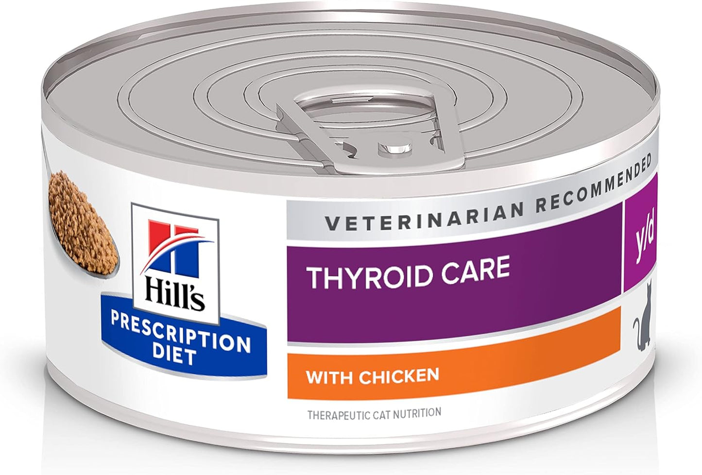 Hill's-Prescription-Diet-y/d-Thyroid-Care-Wet-Cat-Food,-Chicken,-5.5-oz.-Cans,-846