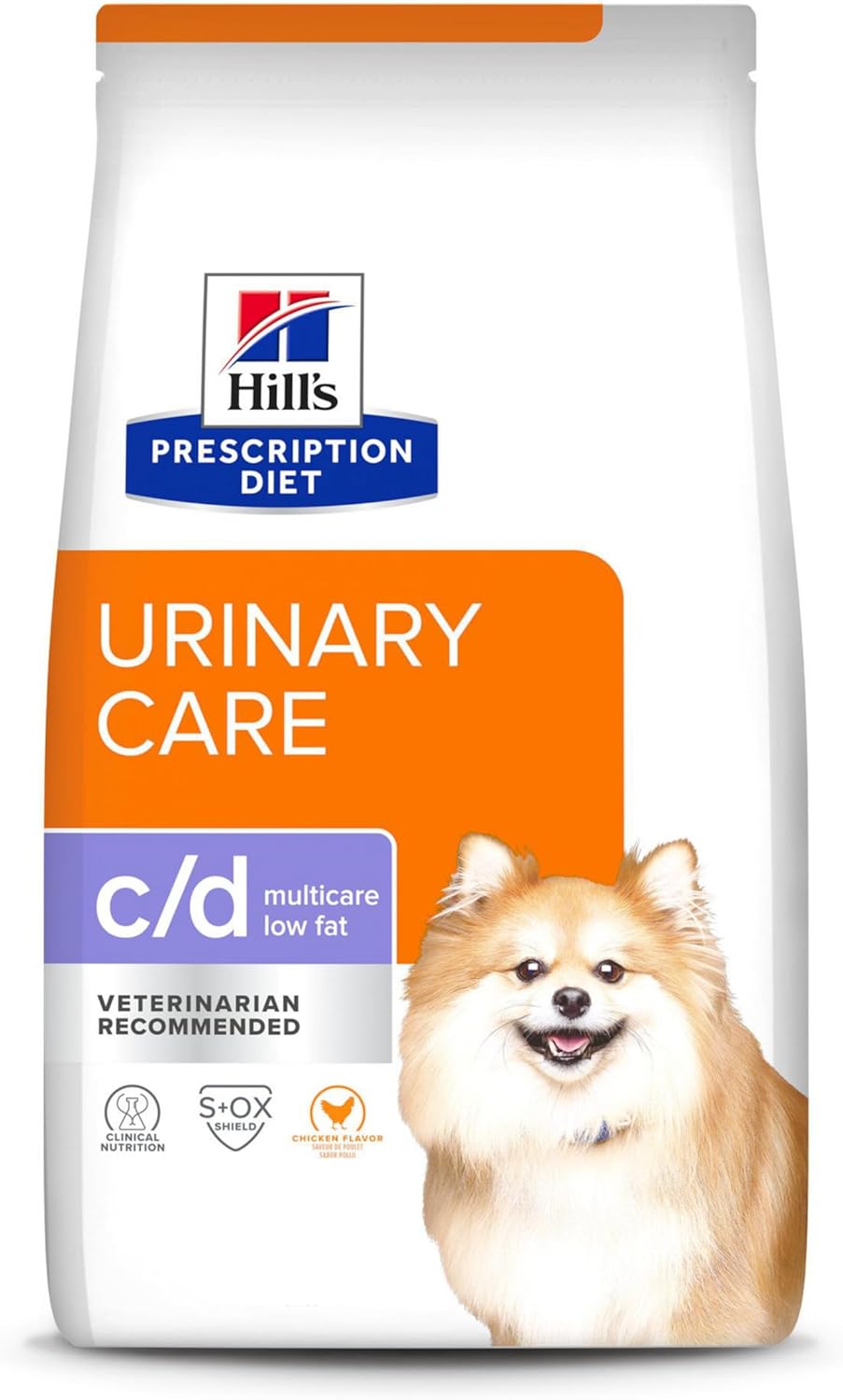 Hill's-Prescription-Diet-c/d-Multicare-Low-Fat-Dry-Dog-Food,-27.5lb-----817
