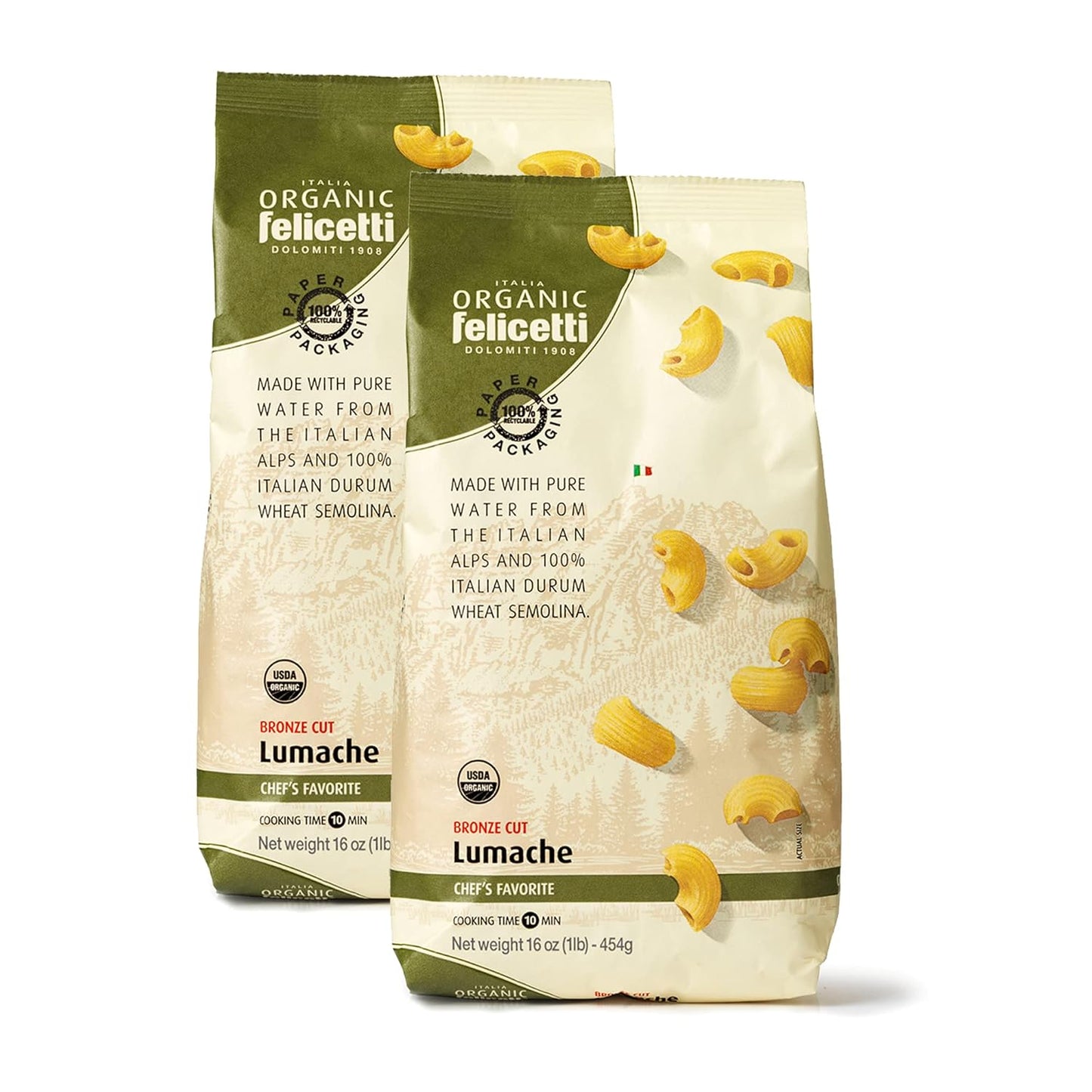 Organic-Felicetti-Lumache-Pasta-Italian-Non-GMO-16oz-(454g)-2---722