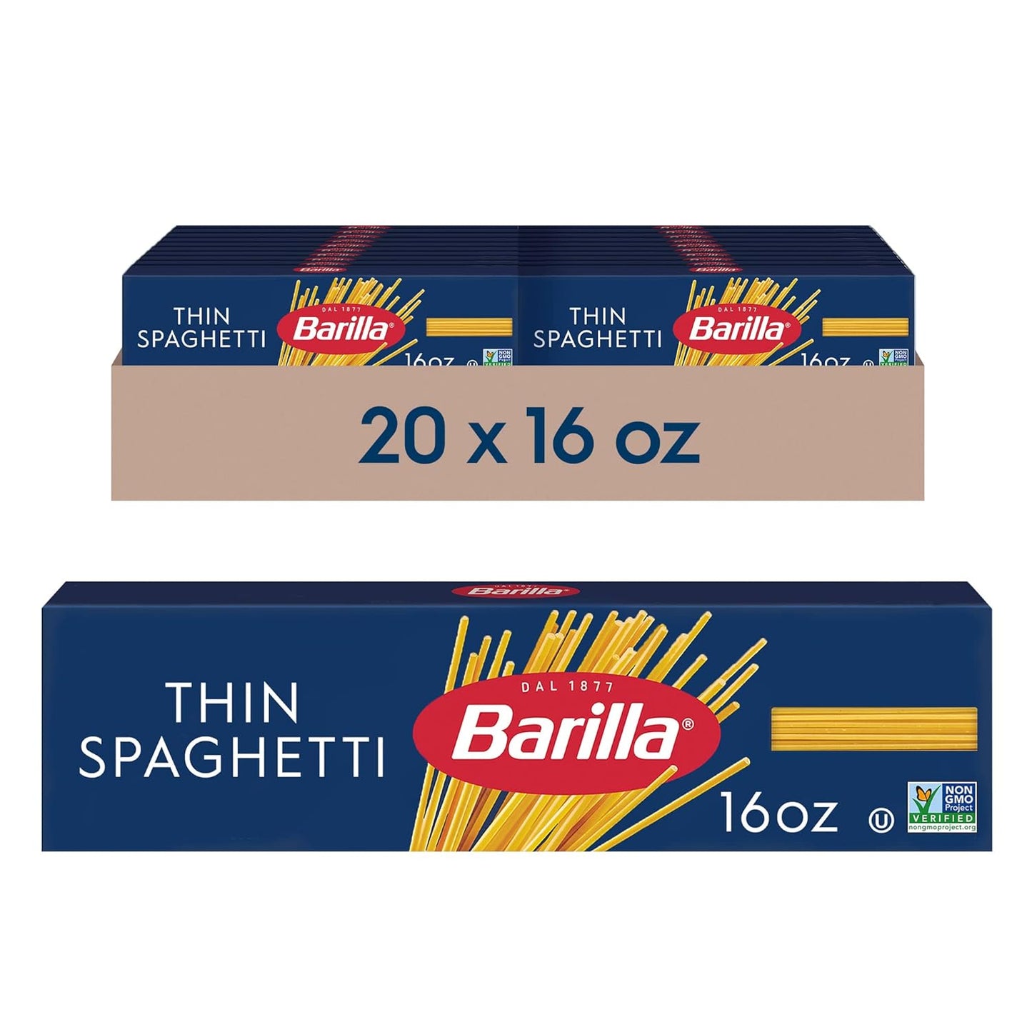 Barilla-Thin-Spaghetti-Pasta,-16-oz.-Box-(Pack-1812