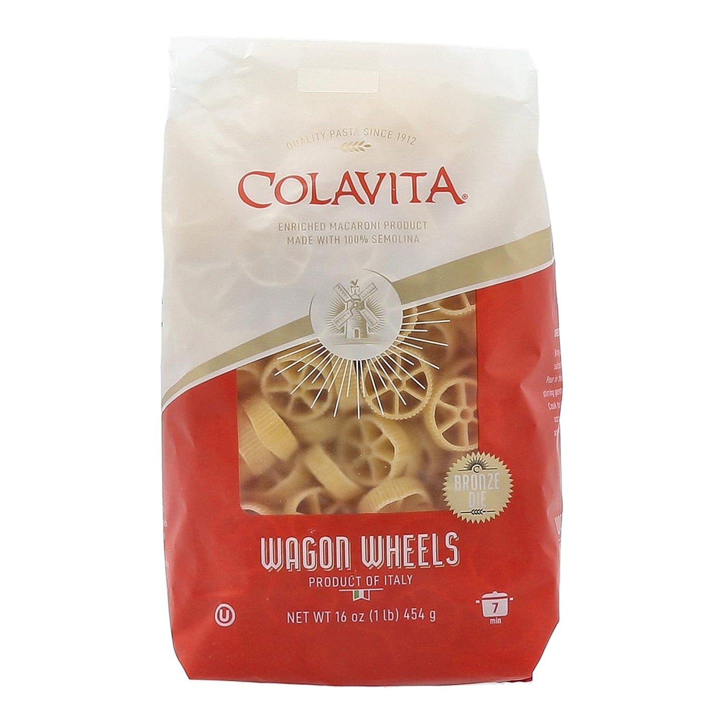 Colavita-Pasta---Wagon-Wheels,-1-Pound---Pack-20-42