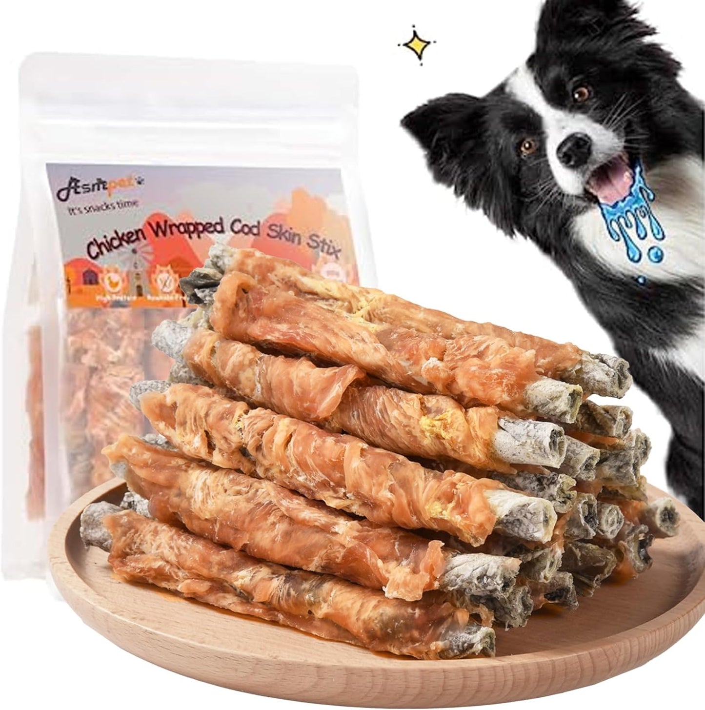 ASMPET-Dog-Cod-Skin-Treats,-Chicken-Wrapped-Cod-Skin-Sticks,-Rawhide-Dog-766