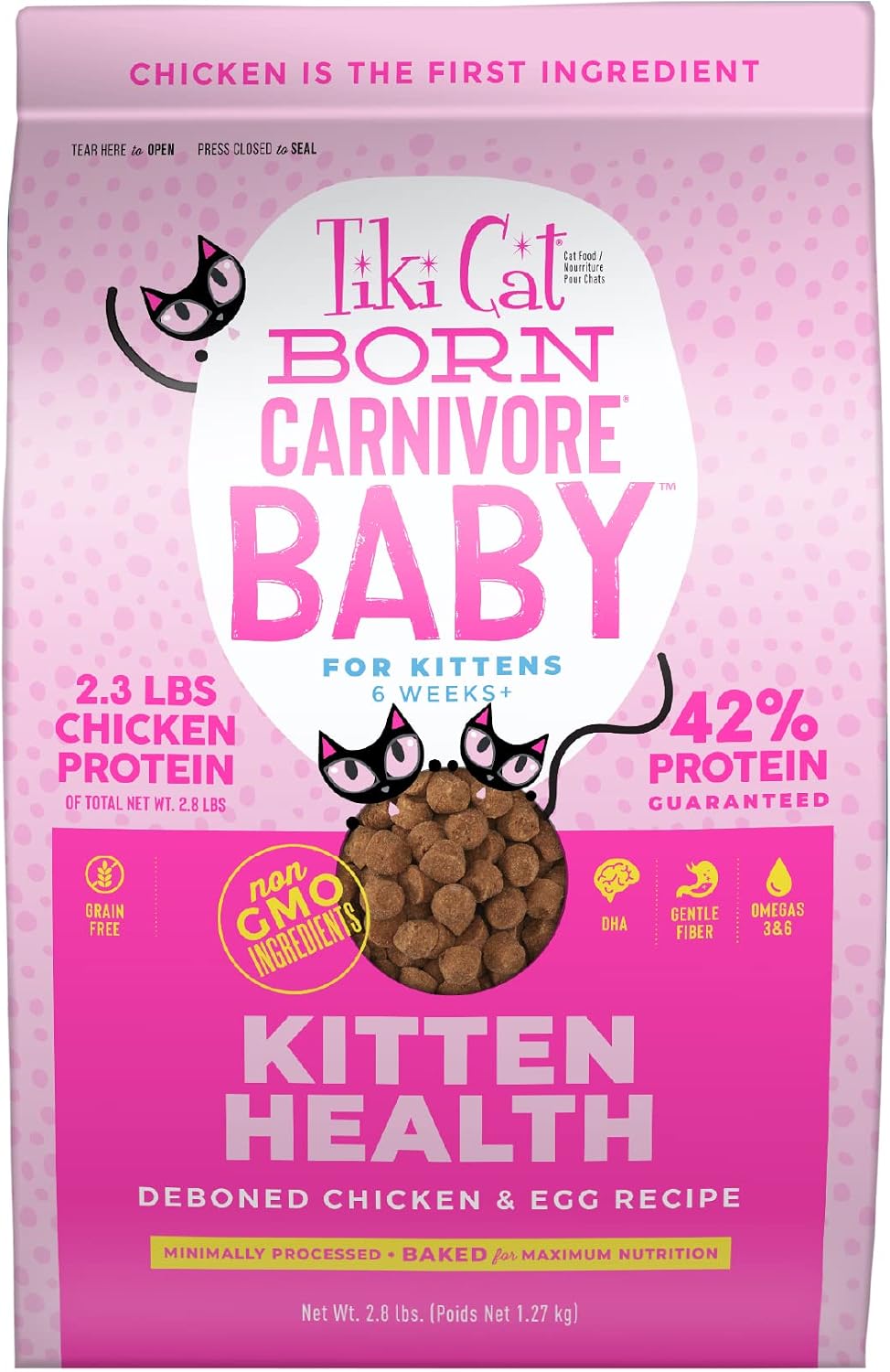 Tiki-Cat-Born-Carnivore-Baby,-Chicken-&-Egg,-2.8-lbs-Bag---1793