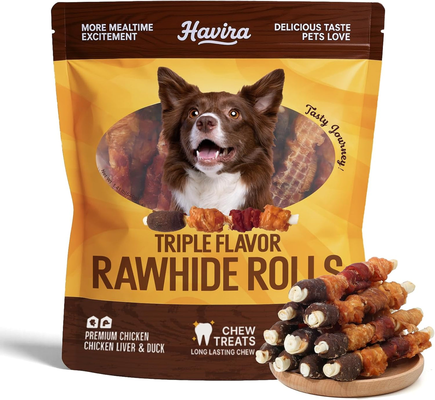 Havira-1.4LBs-30-Count-Chew-Stick,-Triple-Flavor-Dog-Treats-for-Medium-765
